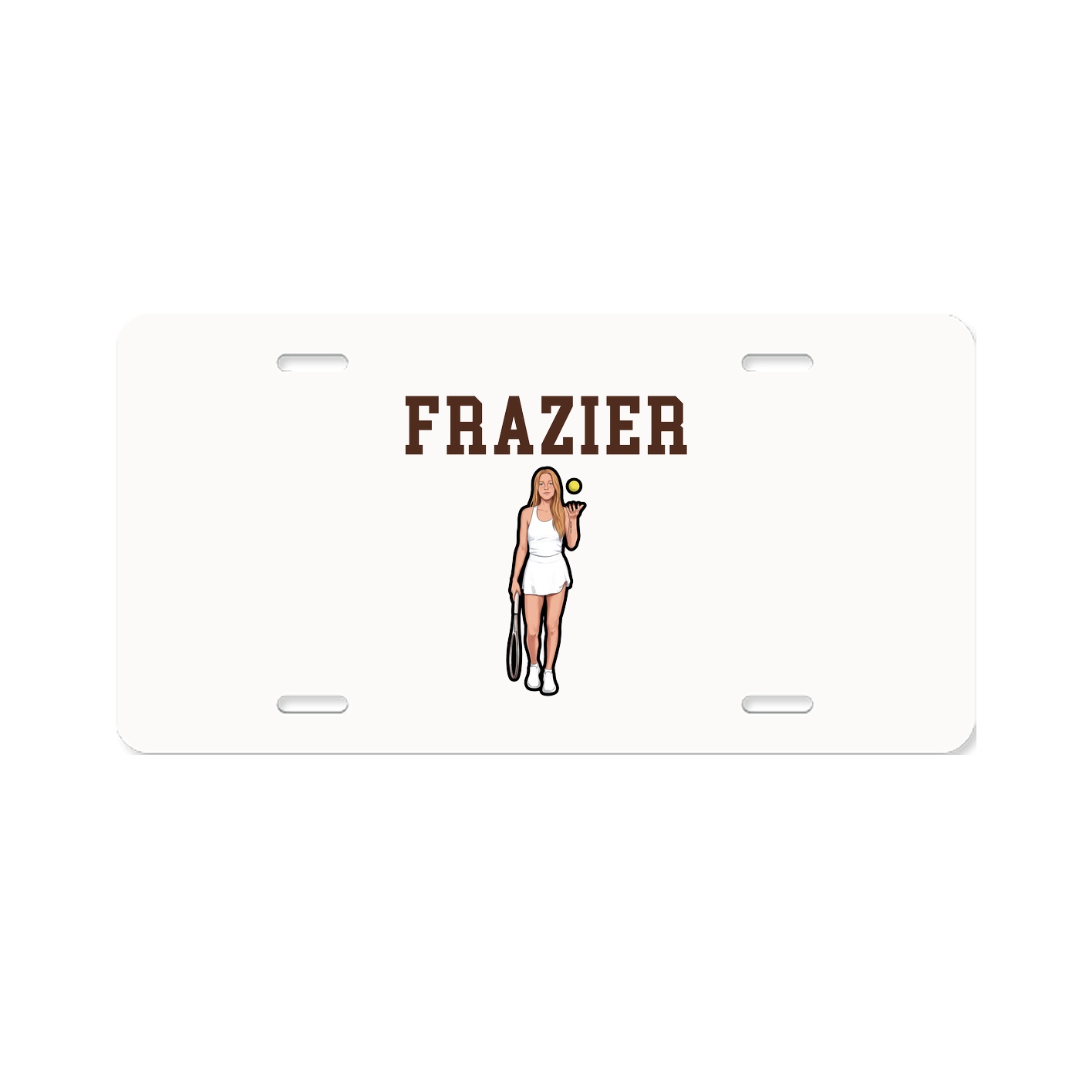 License Plate — Shirsey in Classic