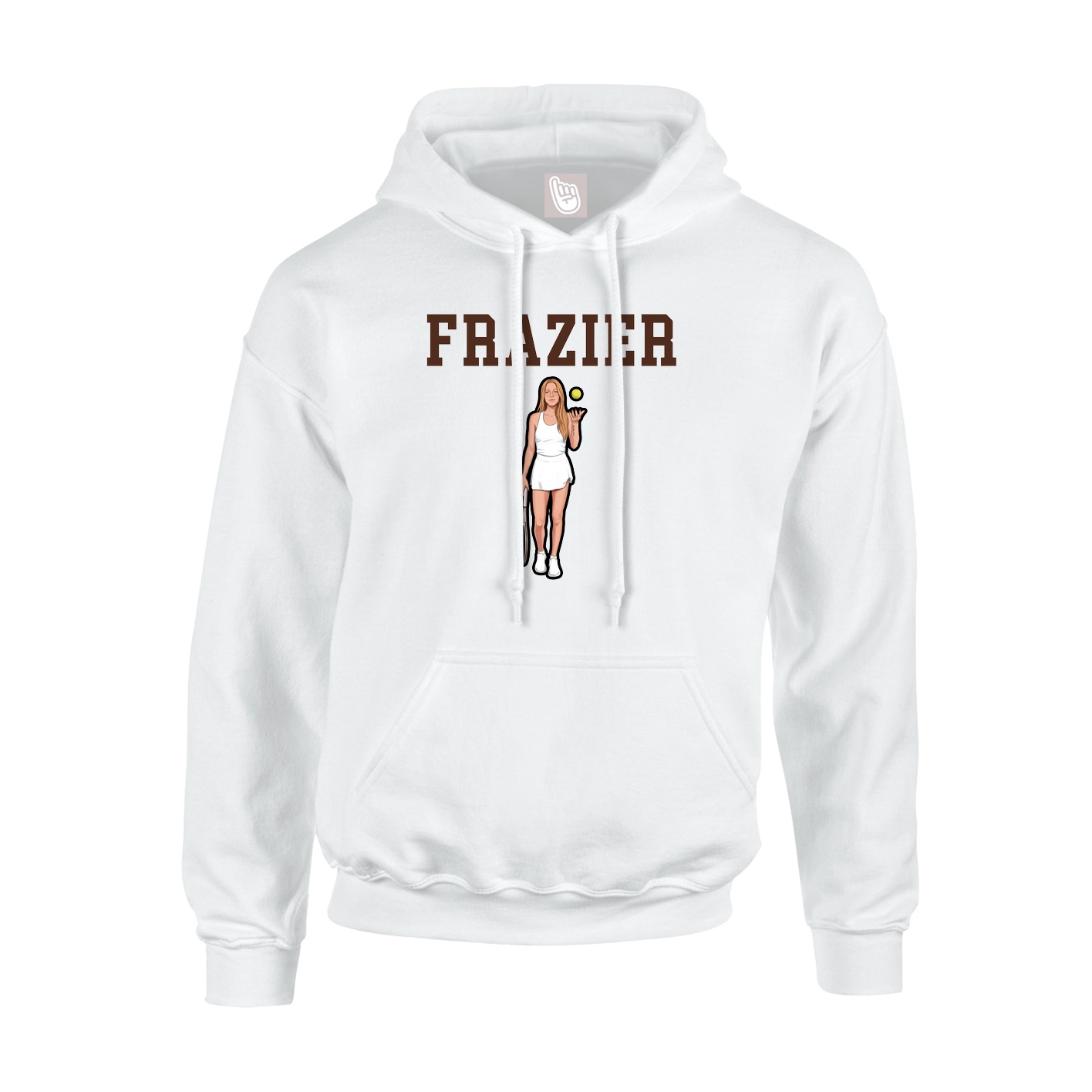 Youth Hoodie — Shirsey in White