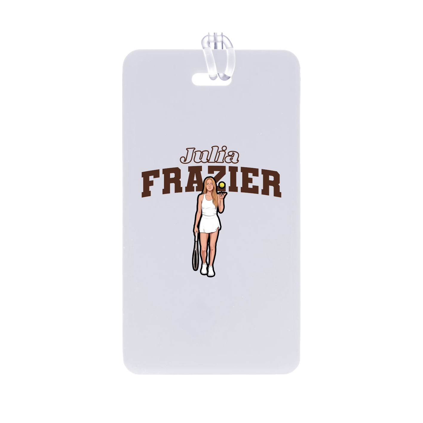 Bag Tag — Name Arch in Classic