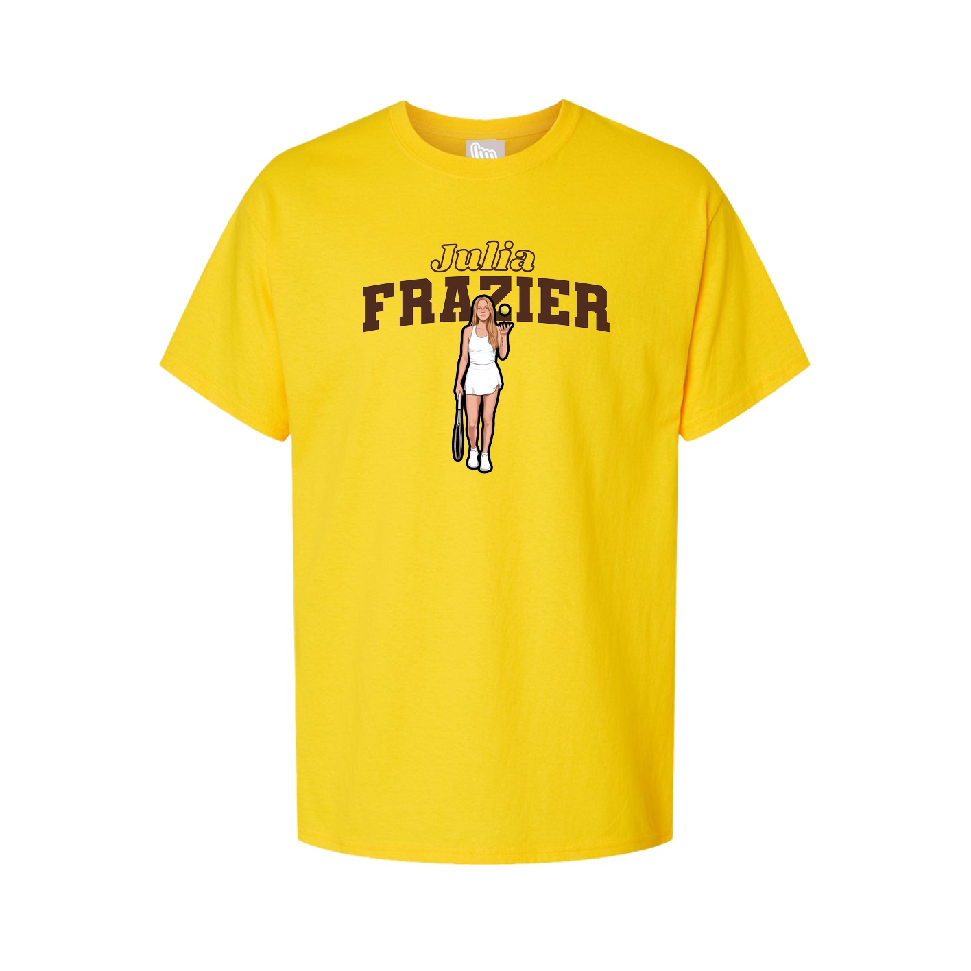 Tee — Name Arch in Gold