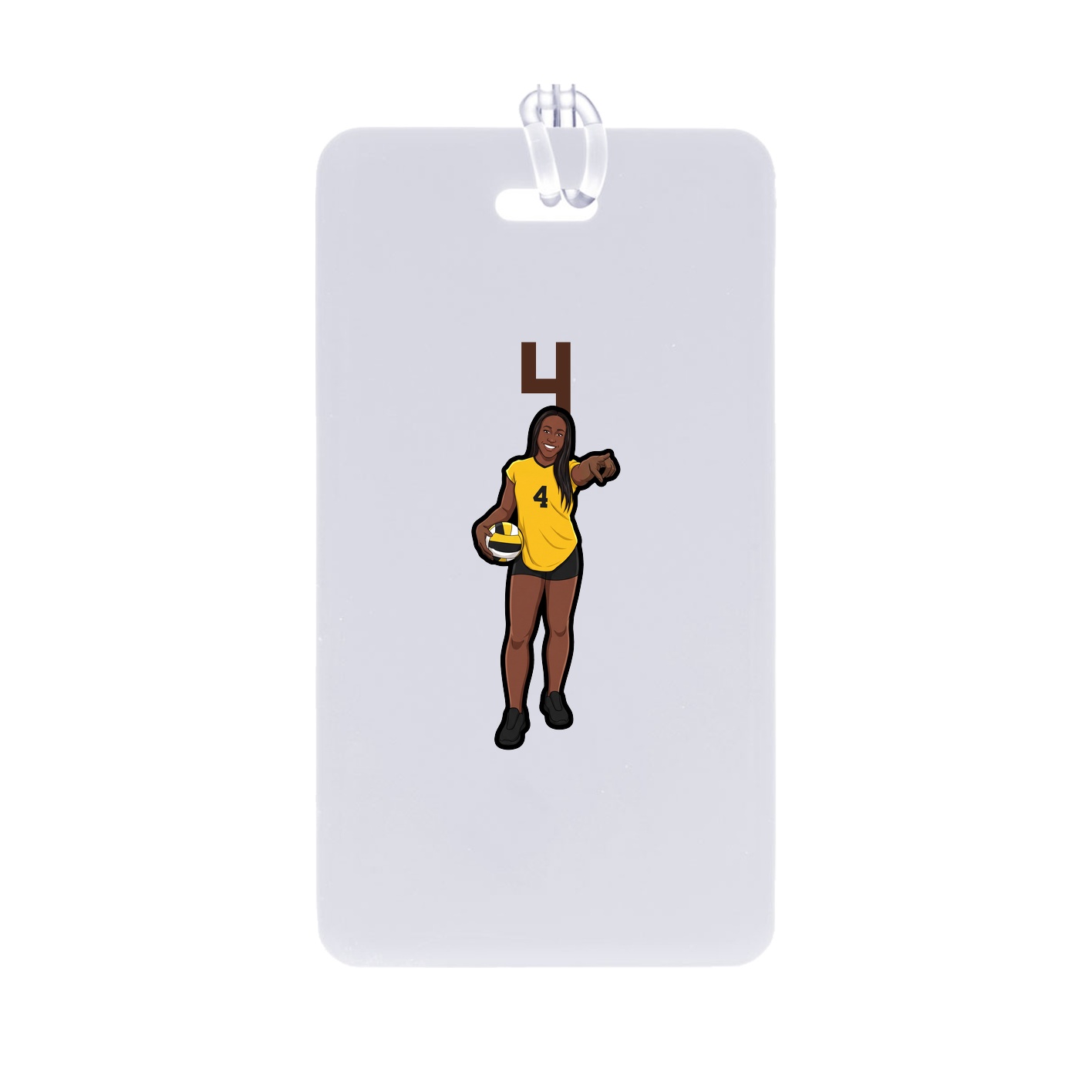 Bag Tag — Number Top in Classic