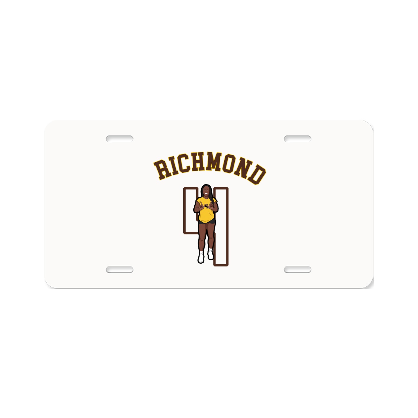 License Plate — Shirsey Arch in Classic