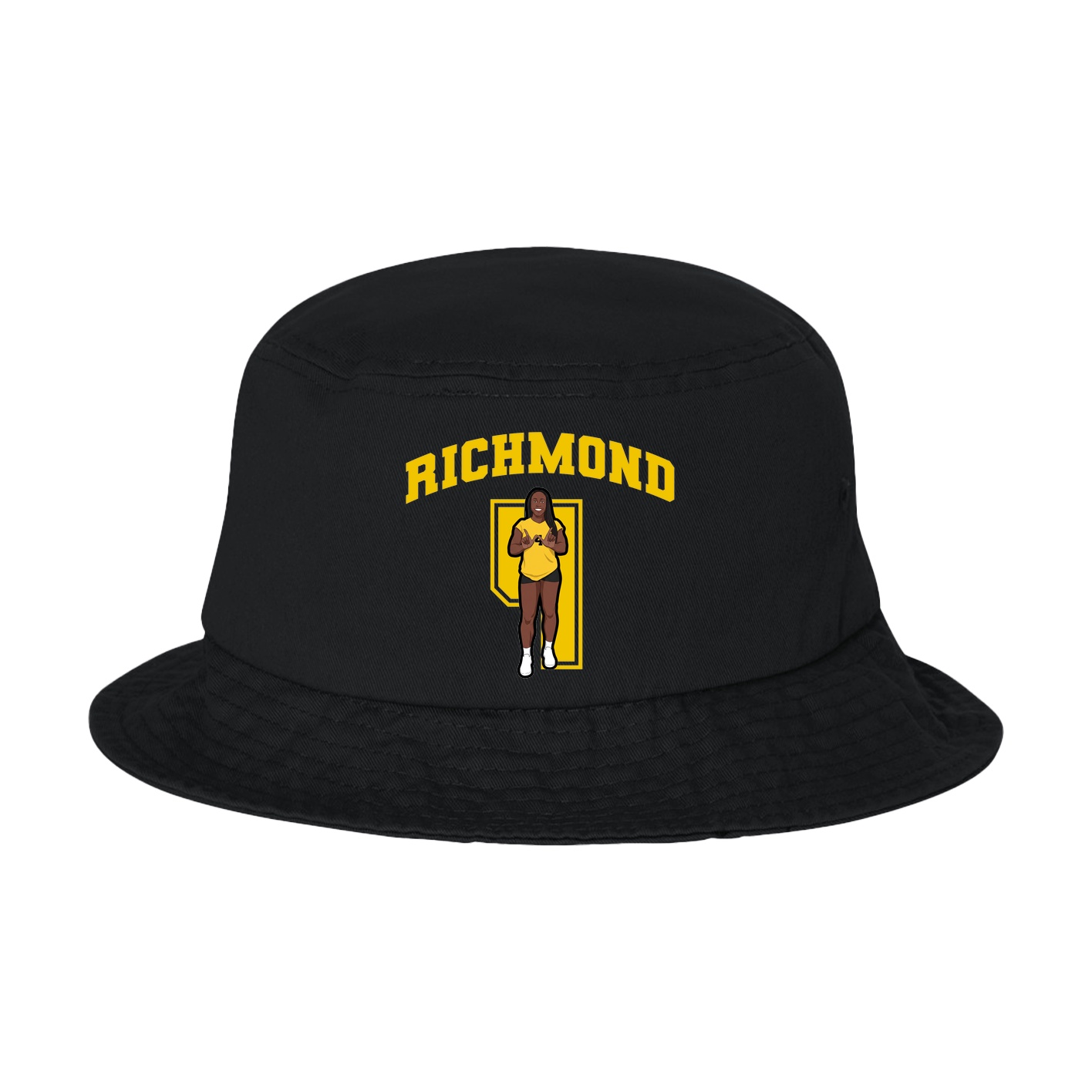 Bucket Cap — Number in Black