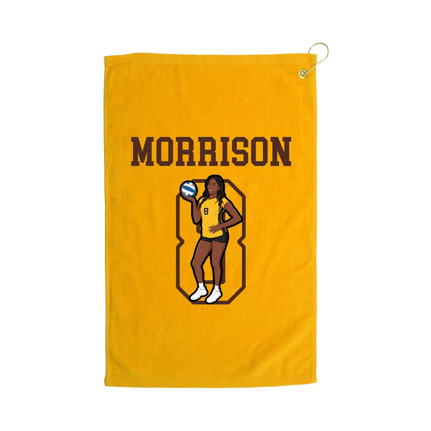 Golf Towel — Shirsey in Gold