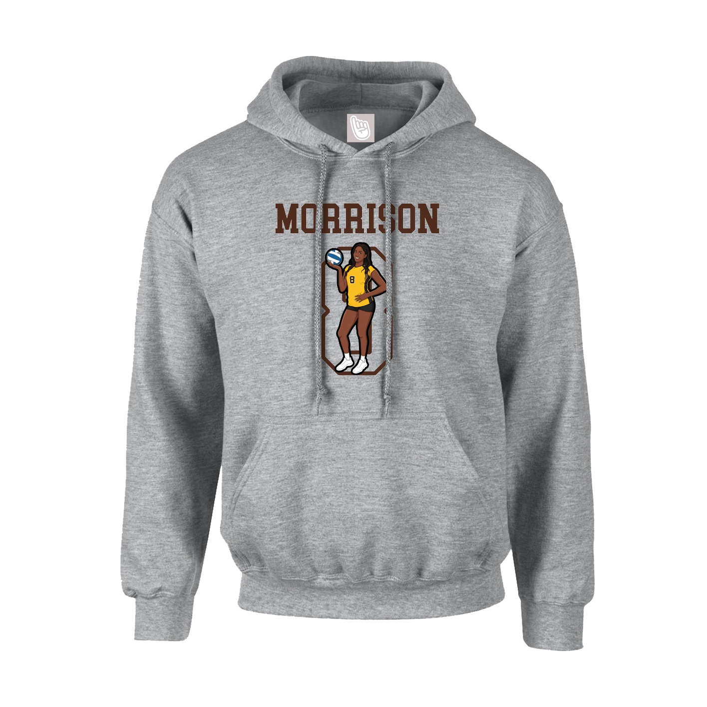 Youth Hoodie — Shirsey in Grey