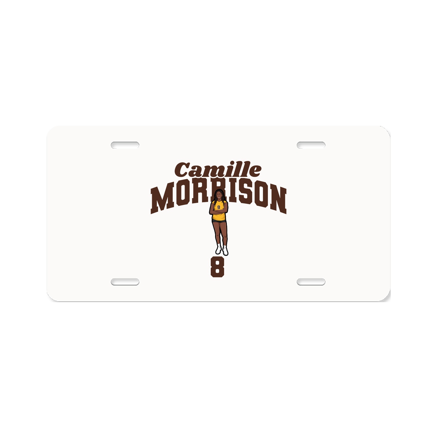 License Plate — Signature Arch in Classic