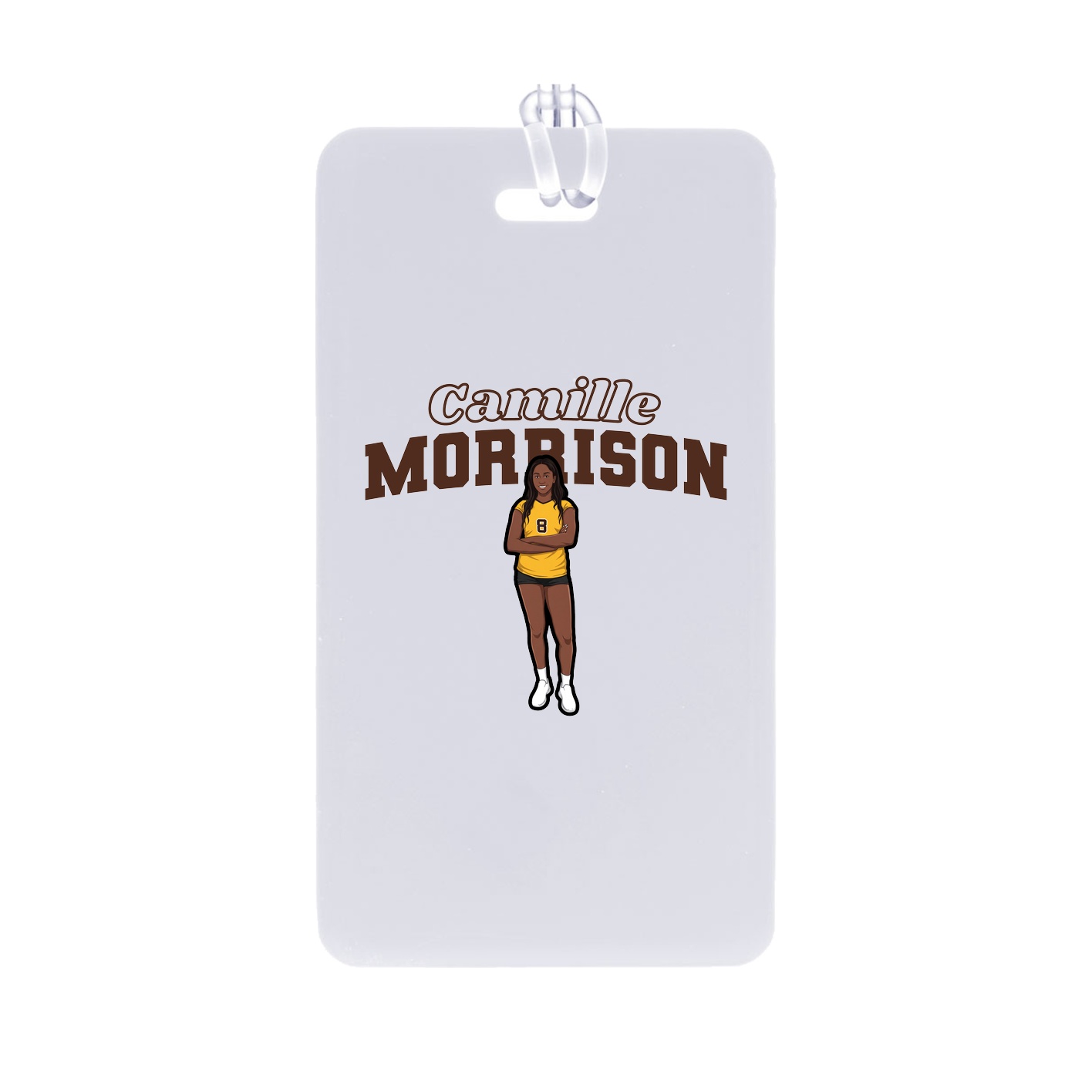 Bag Tag — Name Arch in Classic