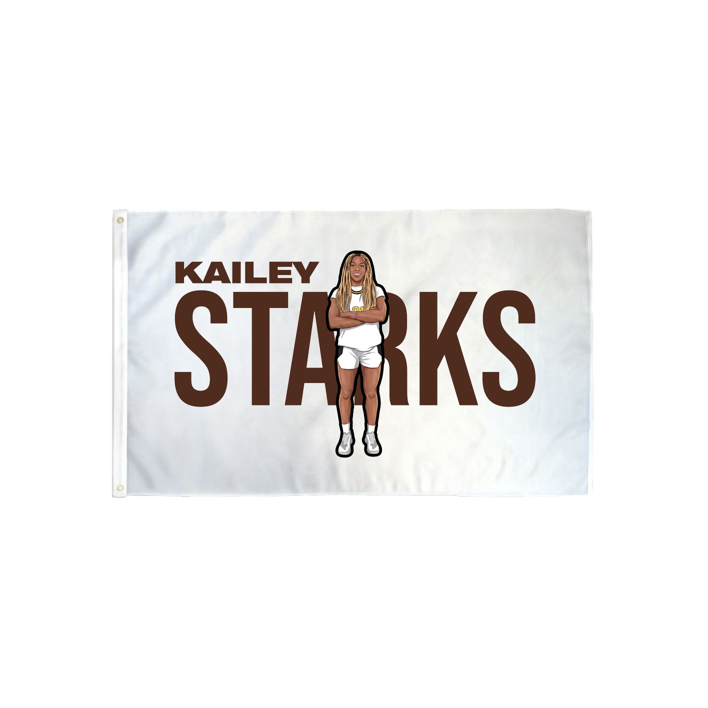 3x5 Flag — Player Name in Classic