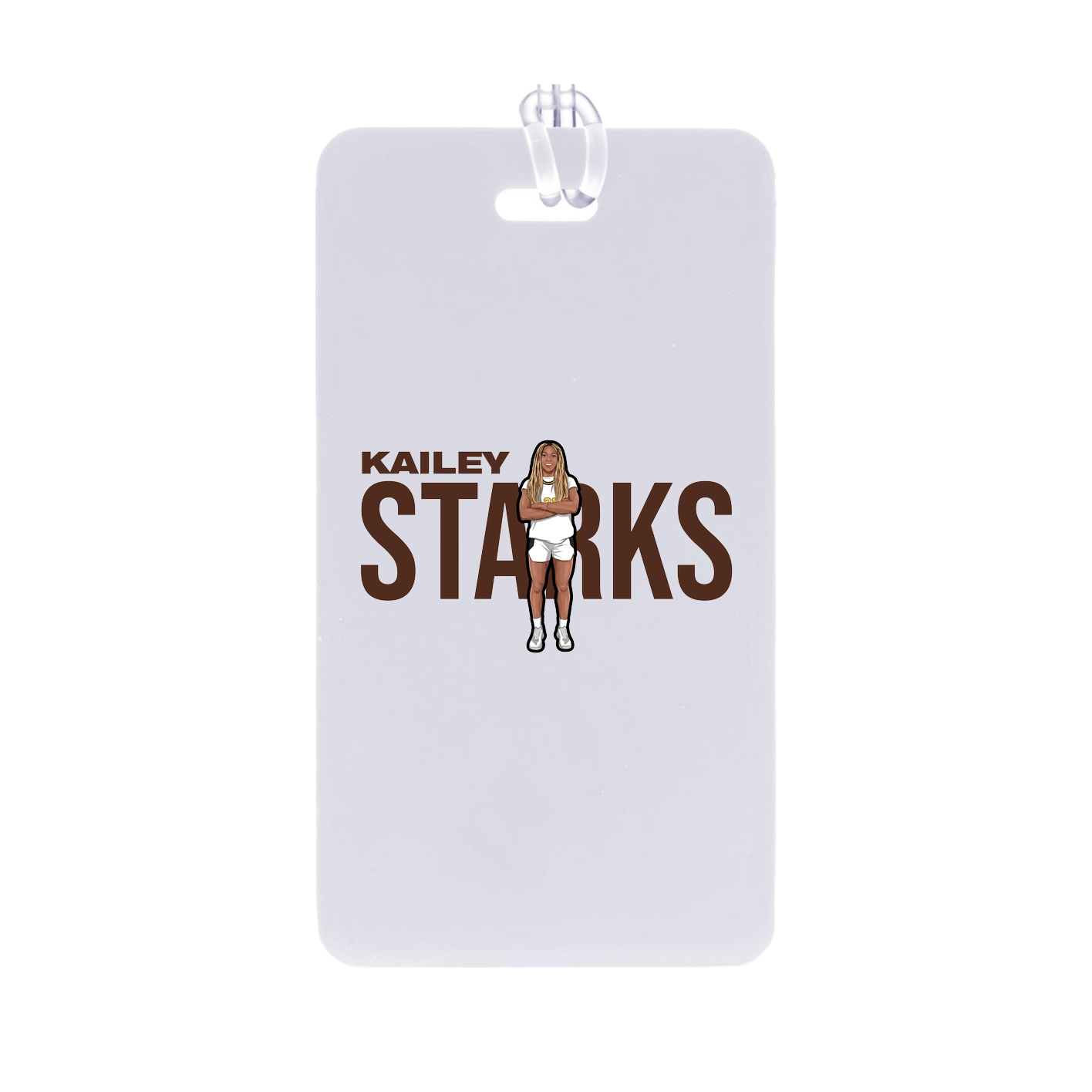 Bag Tag — Player Name in Classic