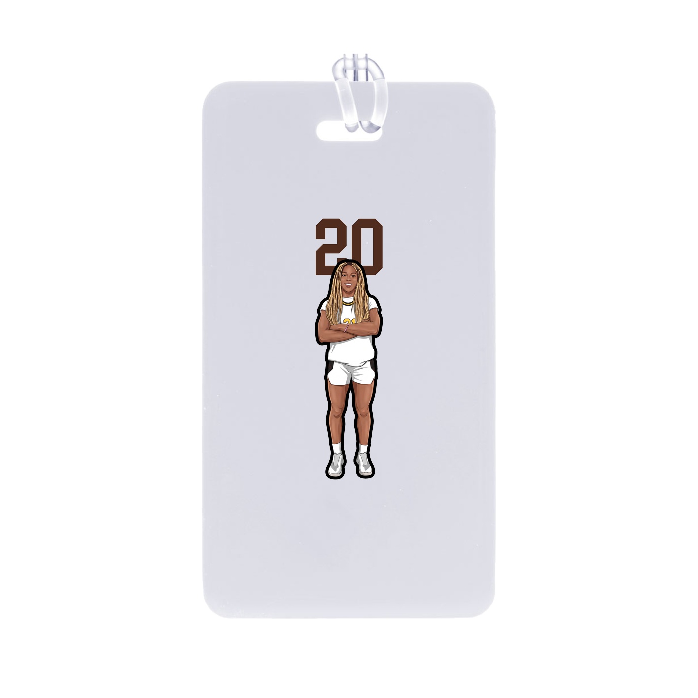 Bag Tag — Number Top in Classic