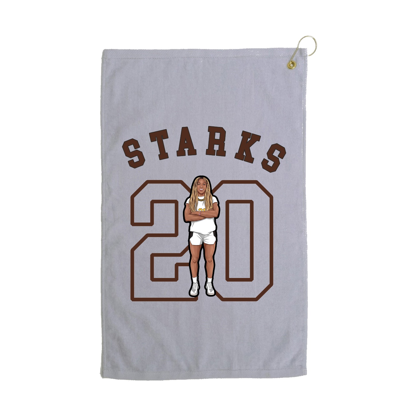 Golf Towel — Shirsey Arch in Grey
