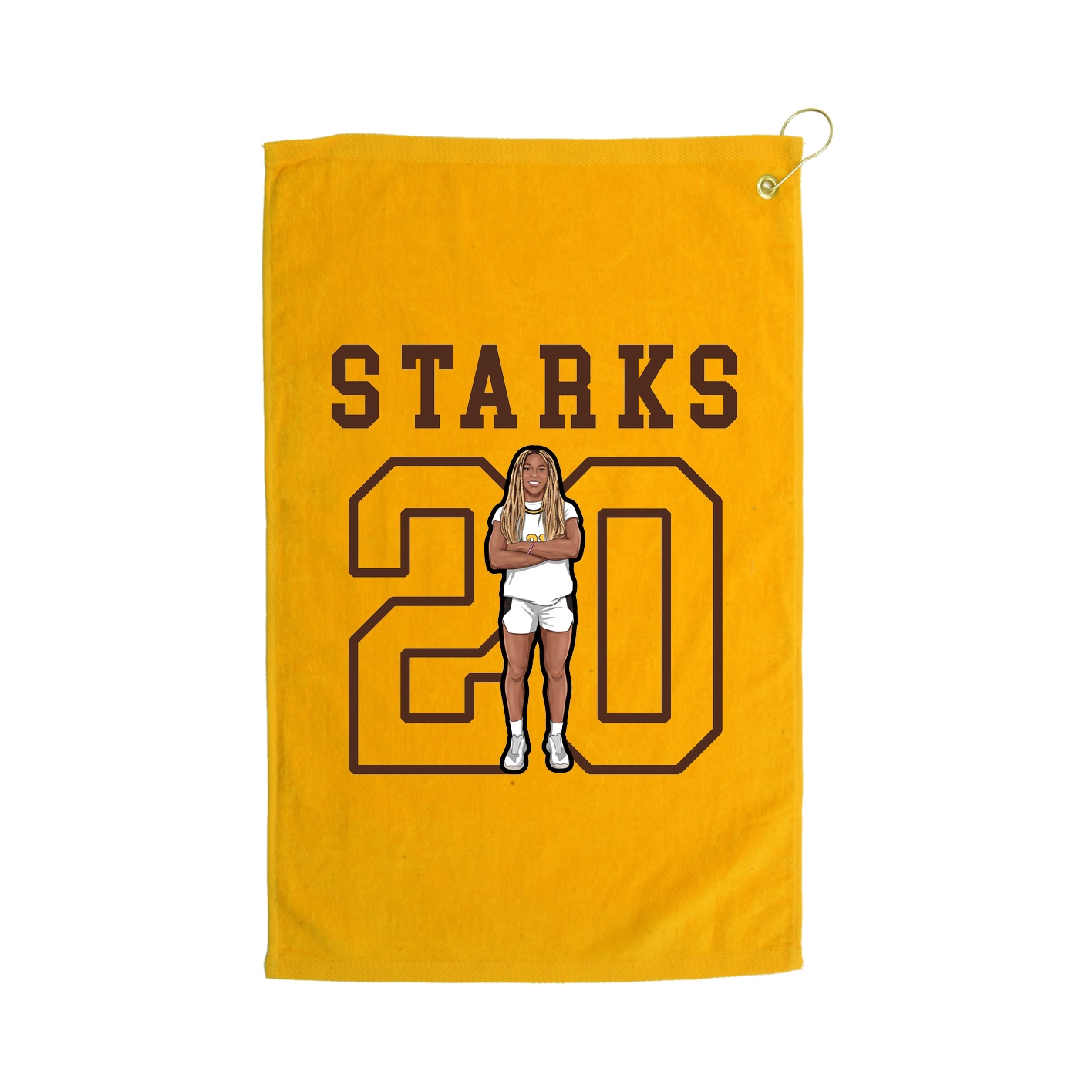 Golf Towel — Shirsey in Gold