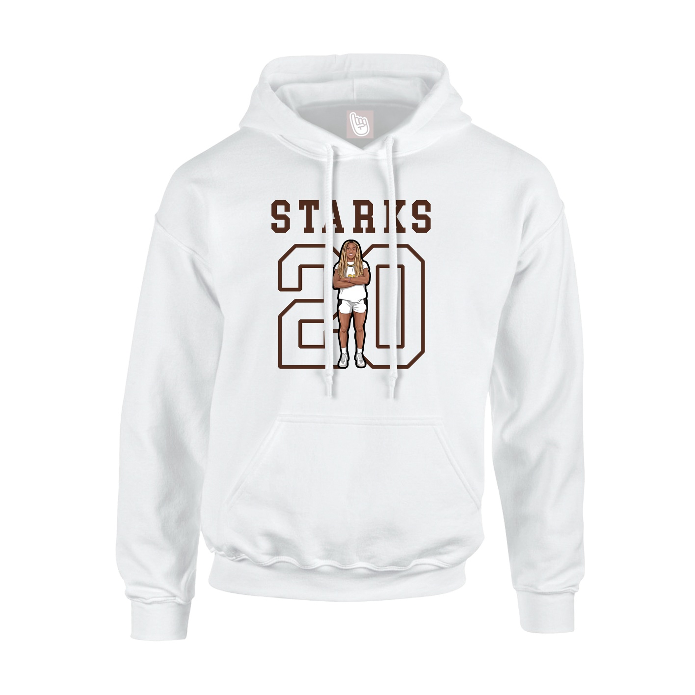 Youth Hoodie — Shirsey in White