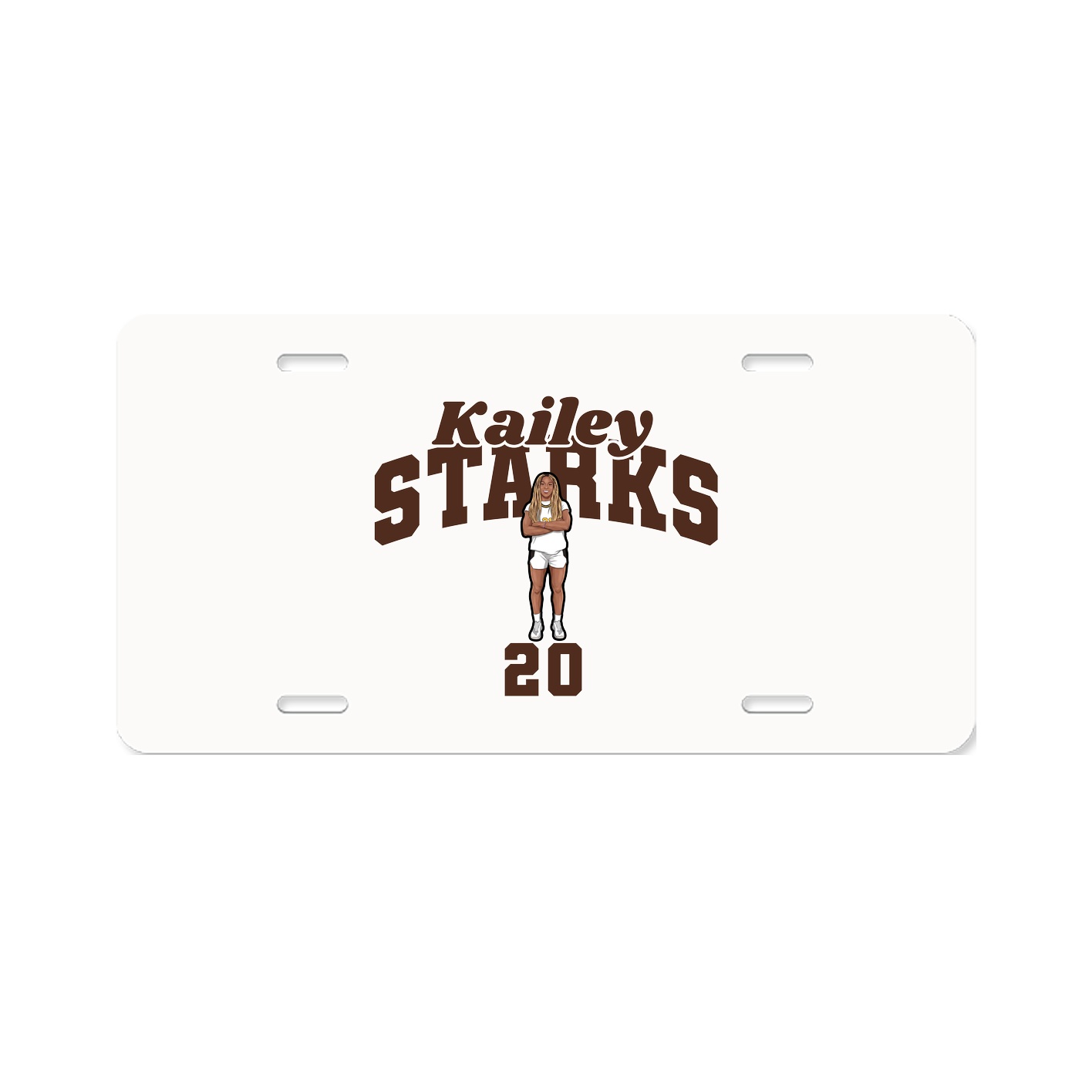 License Plate — Signature Arch in Classic