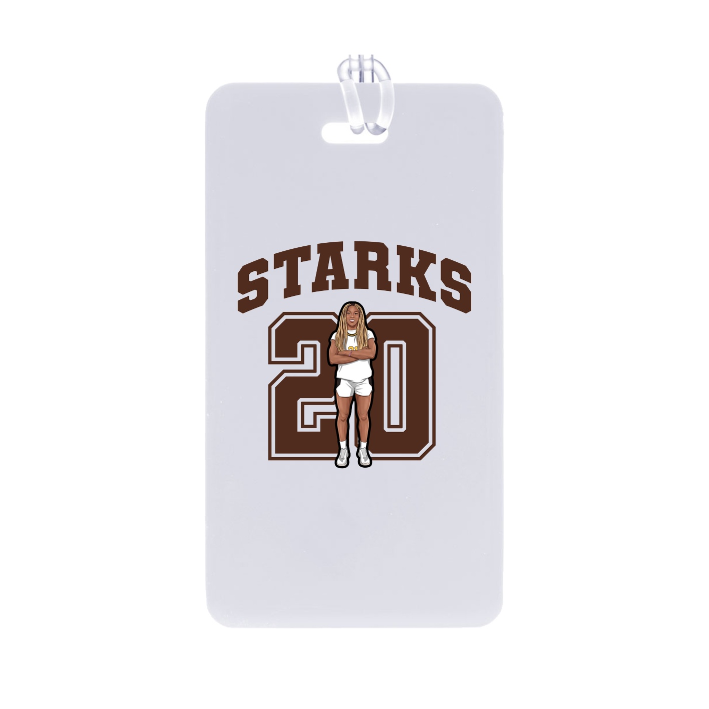 Bag Tag — Number in Classic