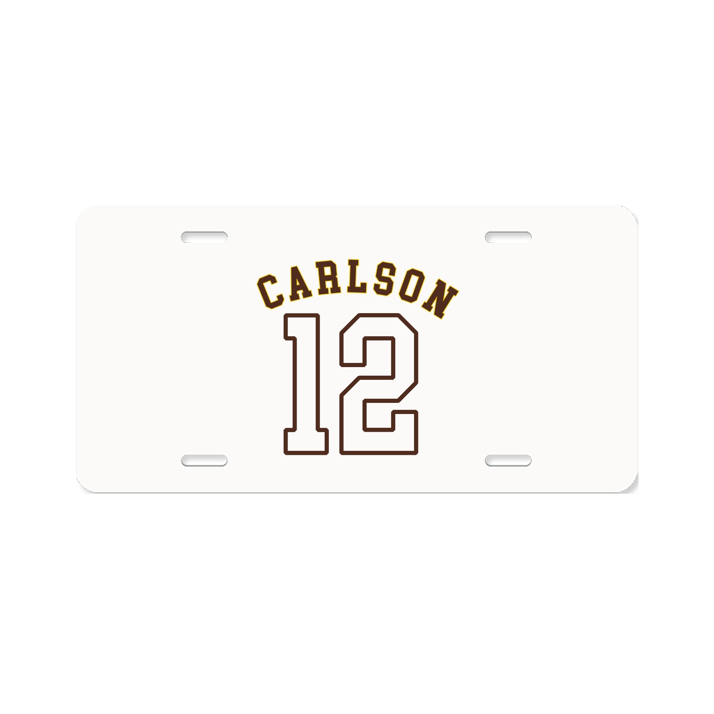 License Plate — Shirsey Arch in Classic
