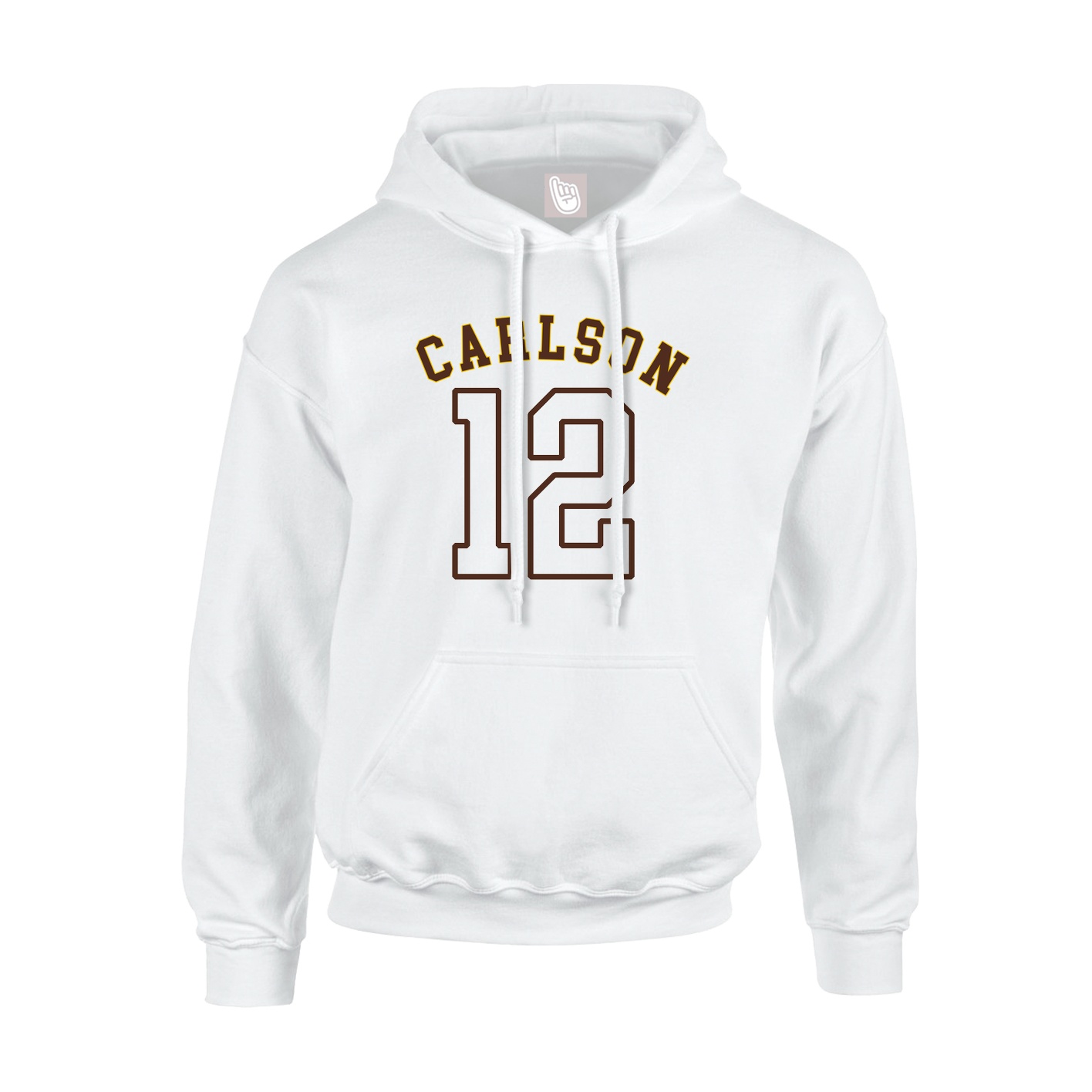 Hoodie — Shirsey Arch in White