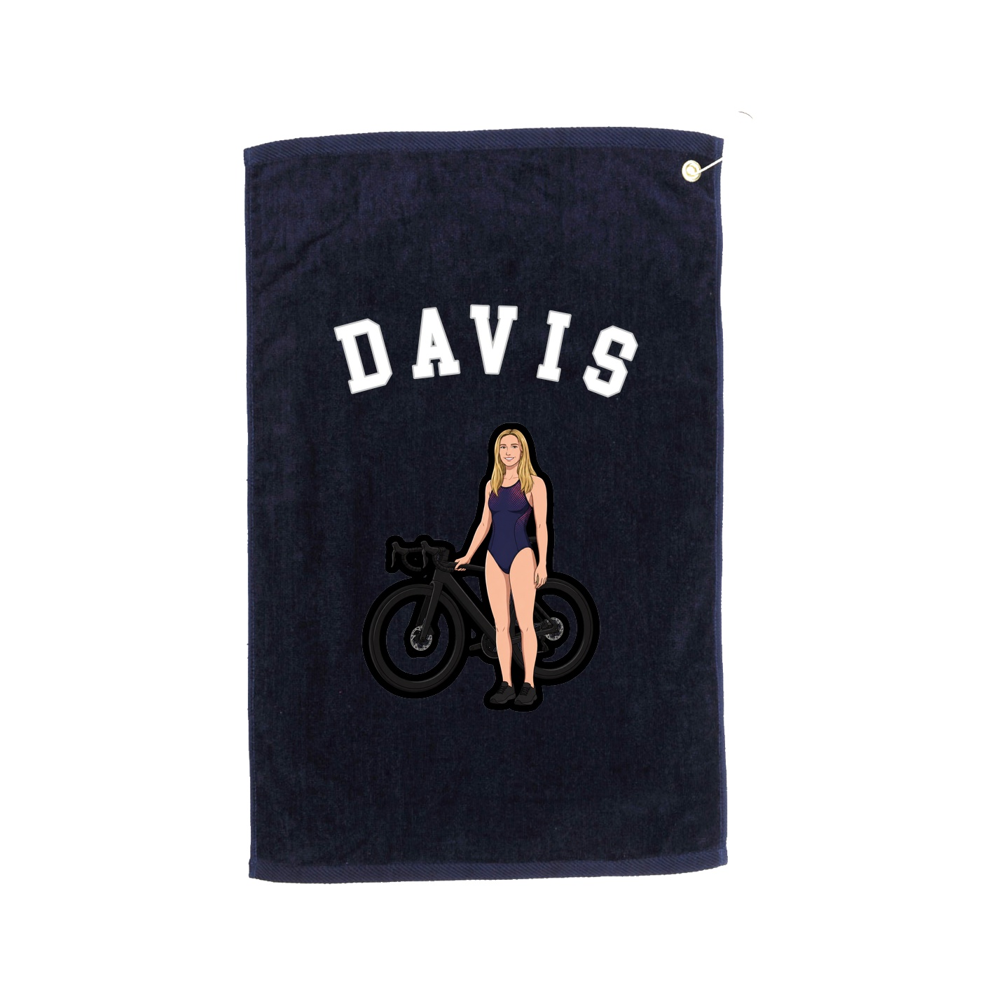 Golf Towel — Shirsey Arch in Navy