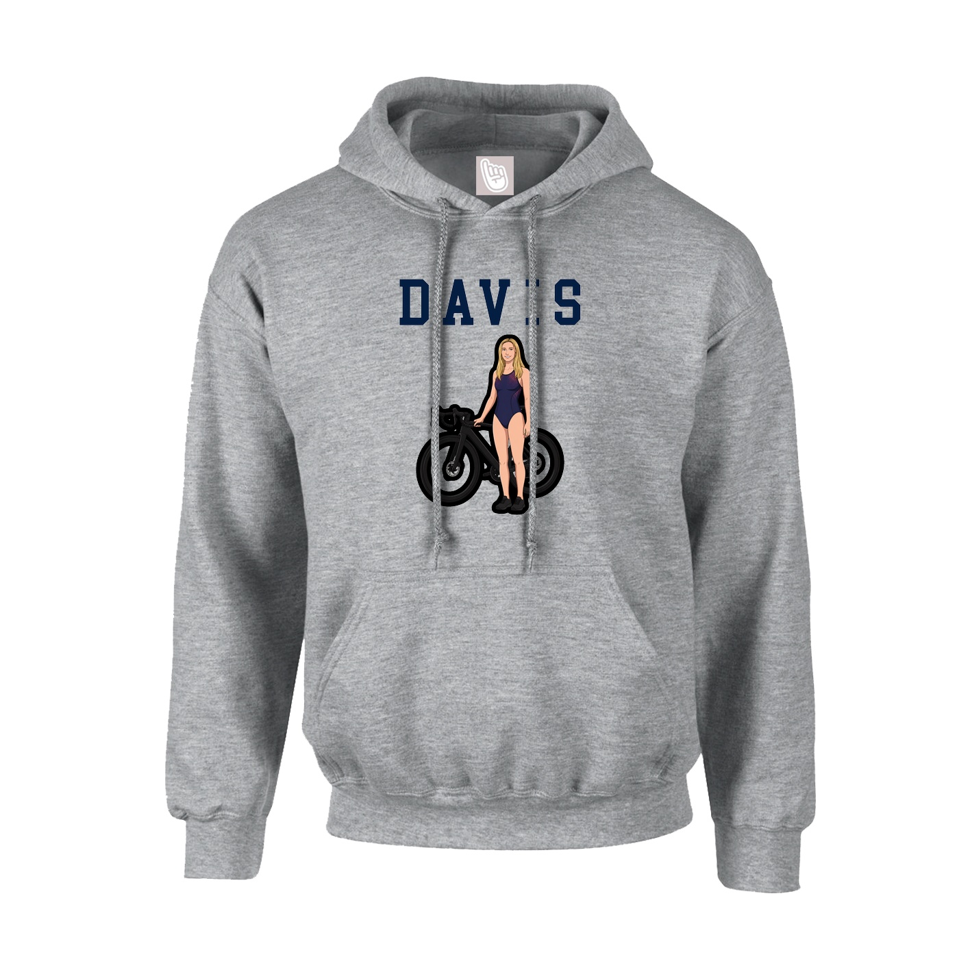 Hoodie — Shirsey in Grey