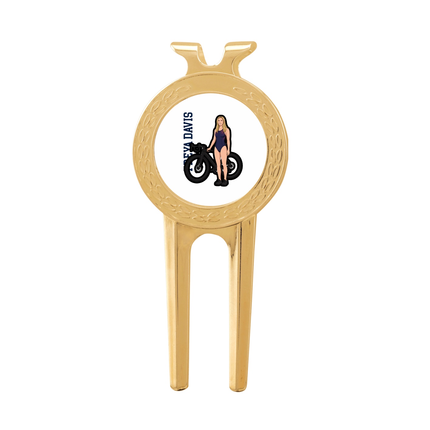 Divot Tool with Ball Marker — Name Vertical in Classic