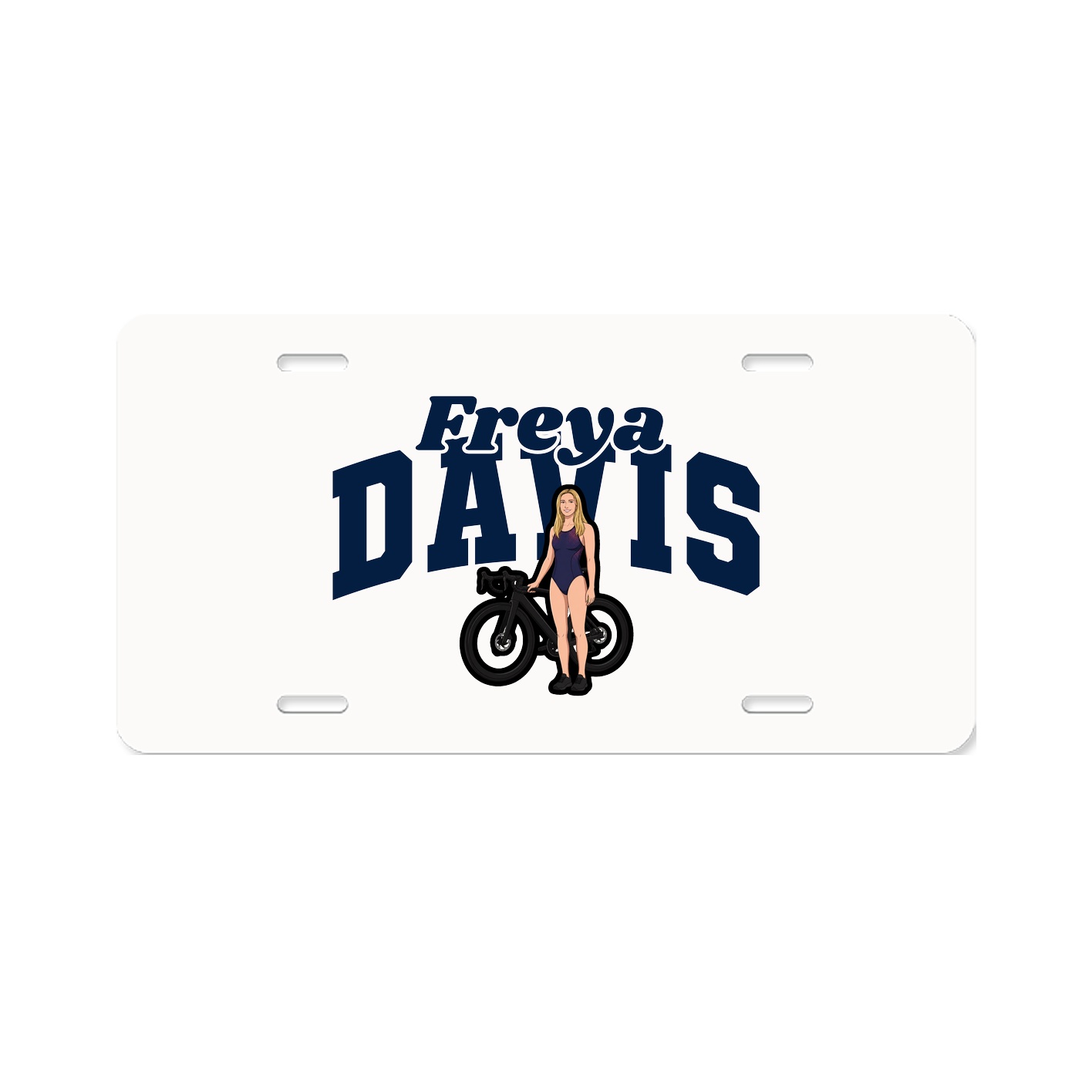 License Plate — Signature Arch in Classic
