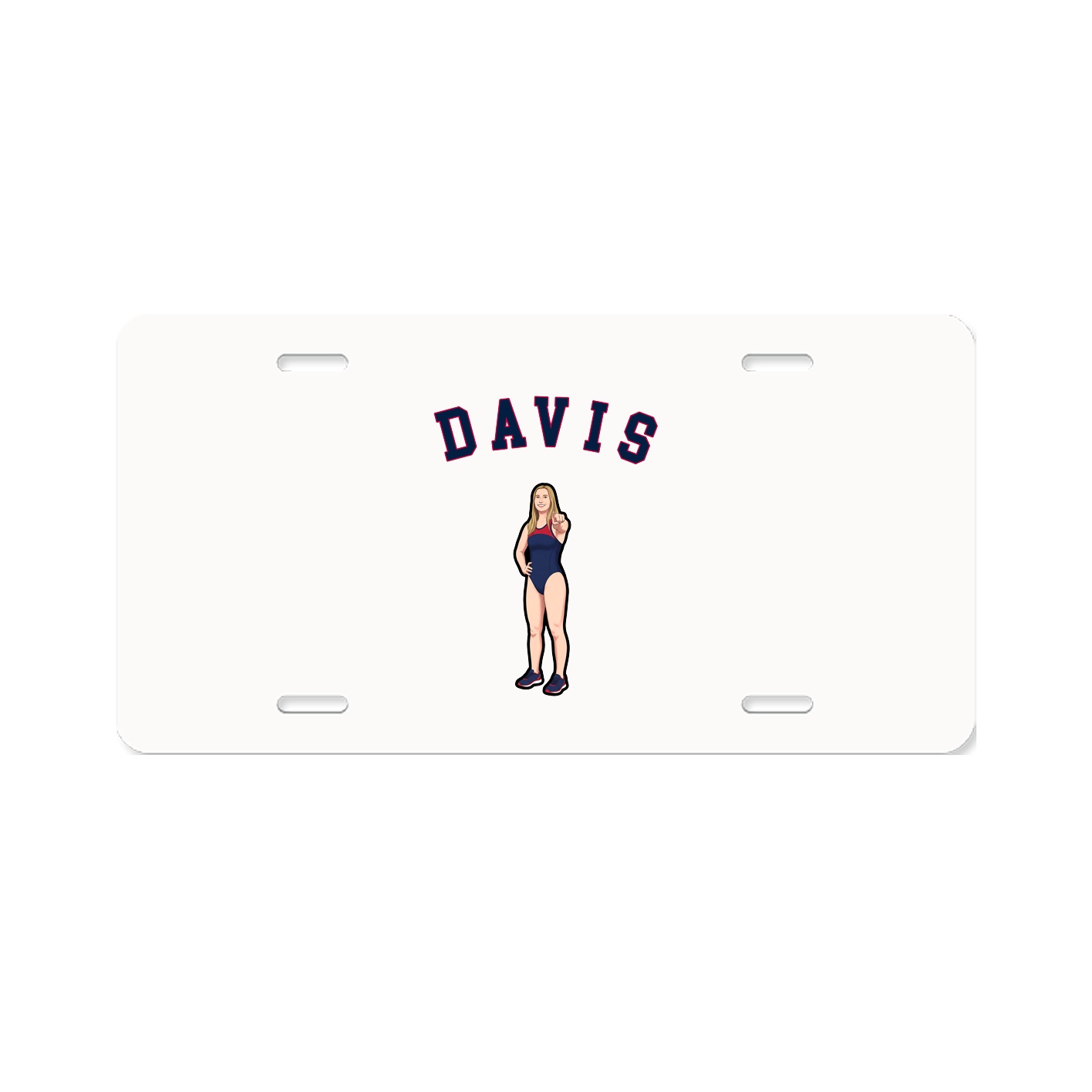 License Plate — Shirsey Arch in Classic
