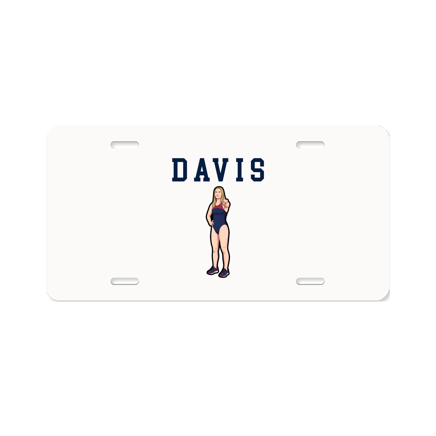 License Plate — Shirsey in Classic