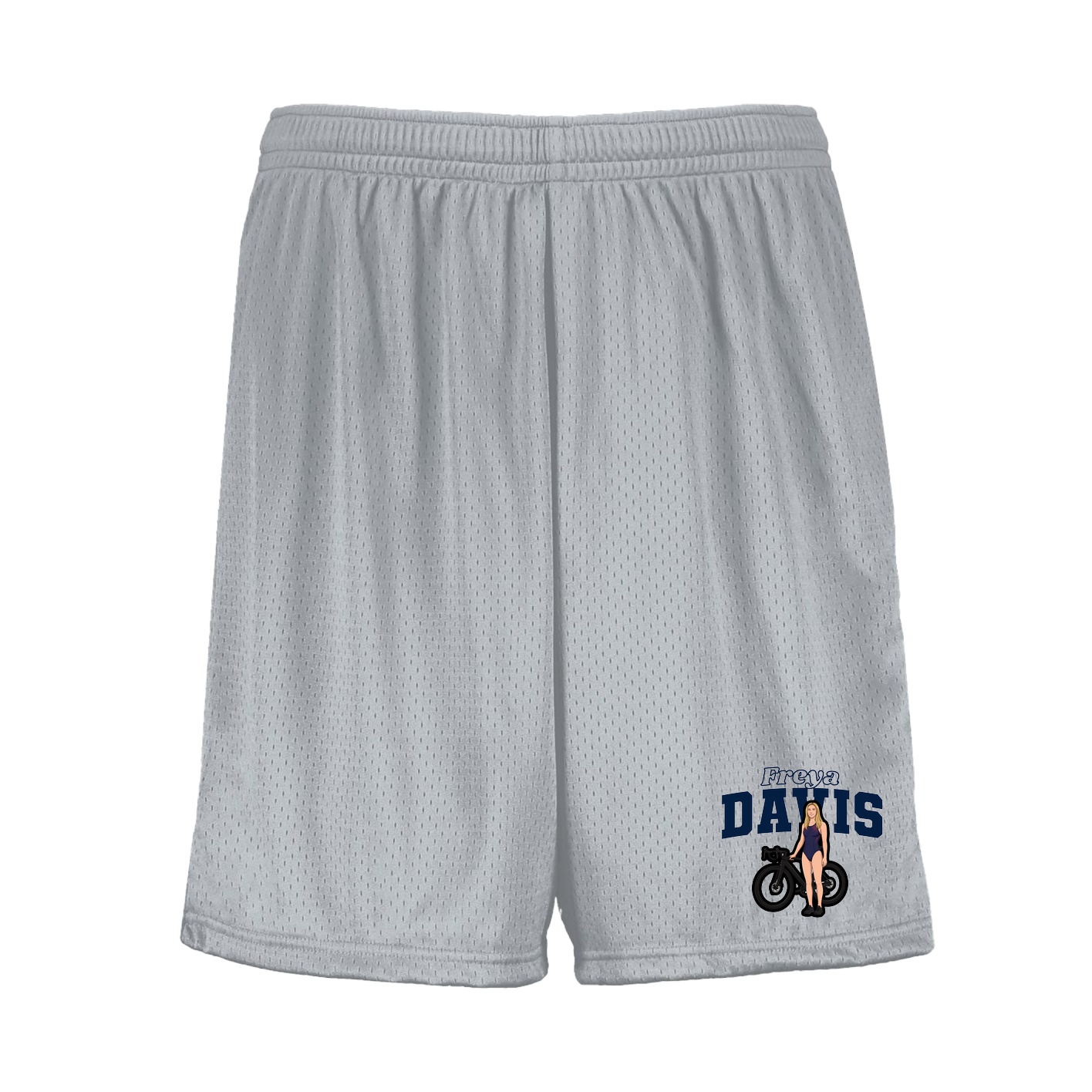 Shorts — Name Arch in Silver