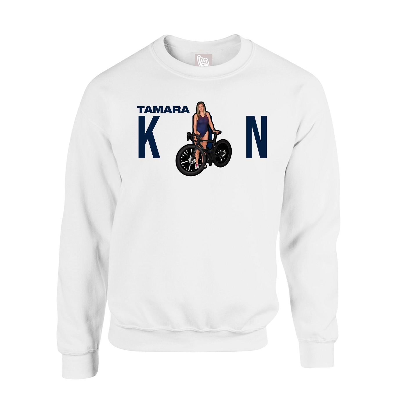 Fleece Crew — Player Name in White