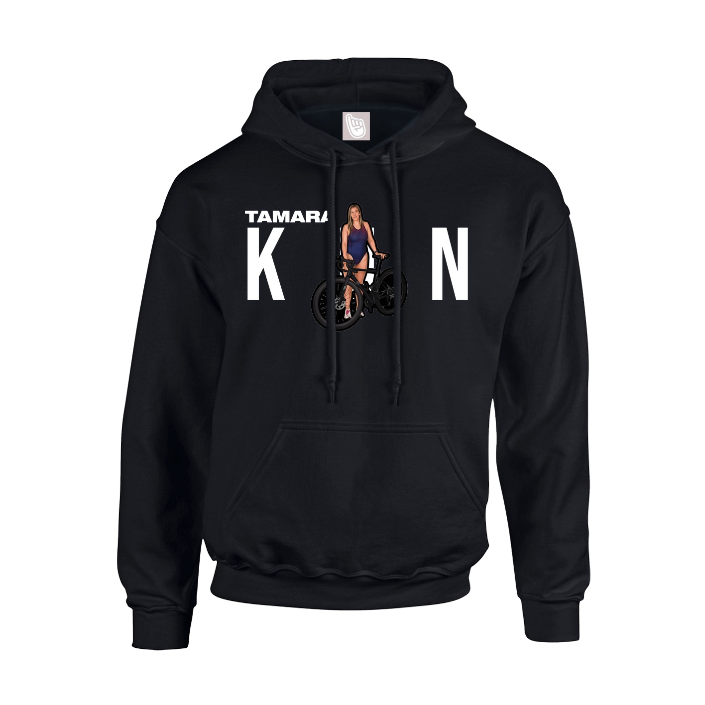 Youth Hoodie — Player Name in Black