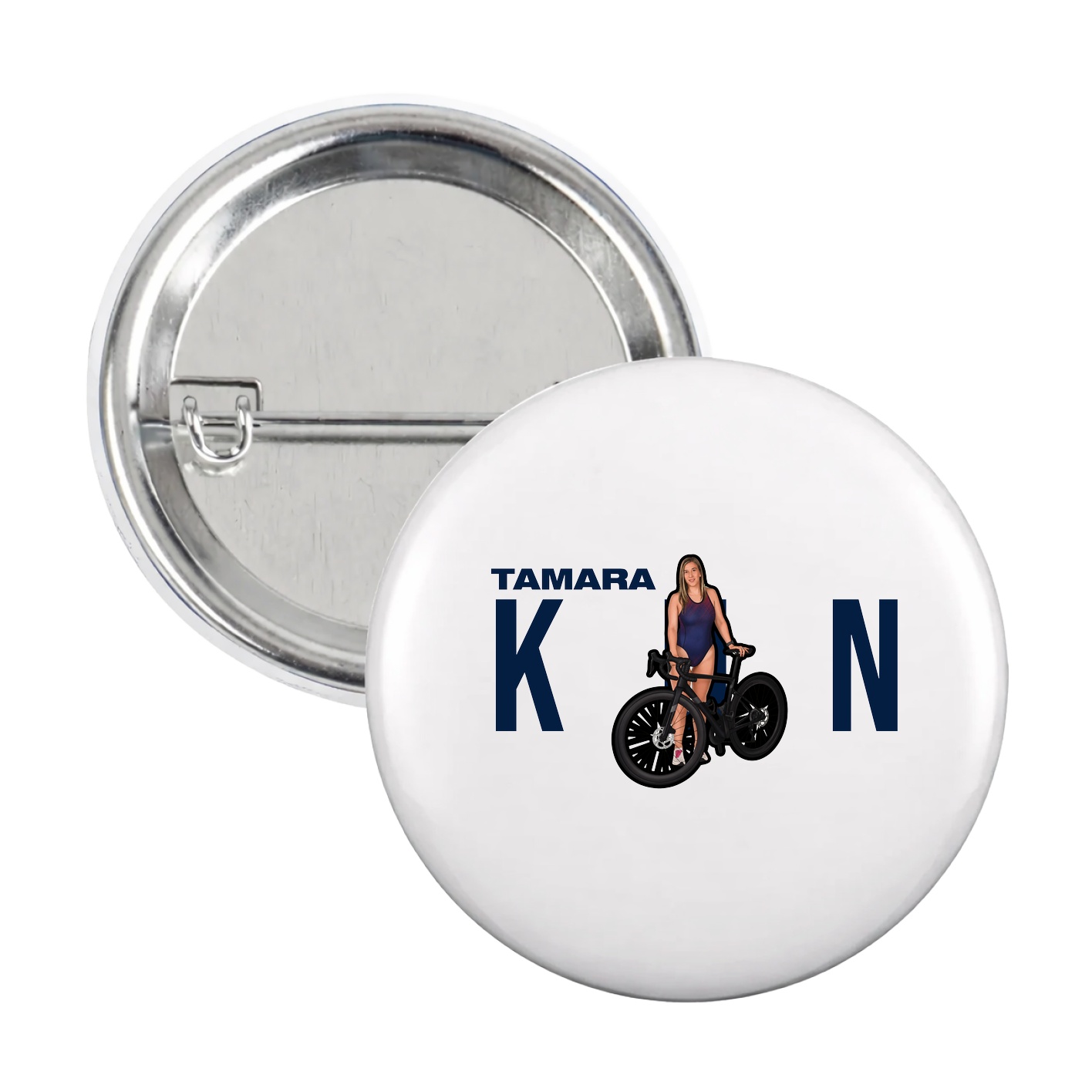 Game Day Button — Player Name in White