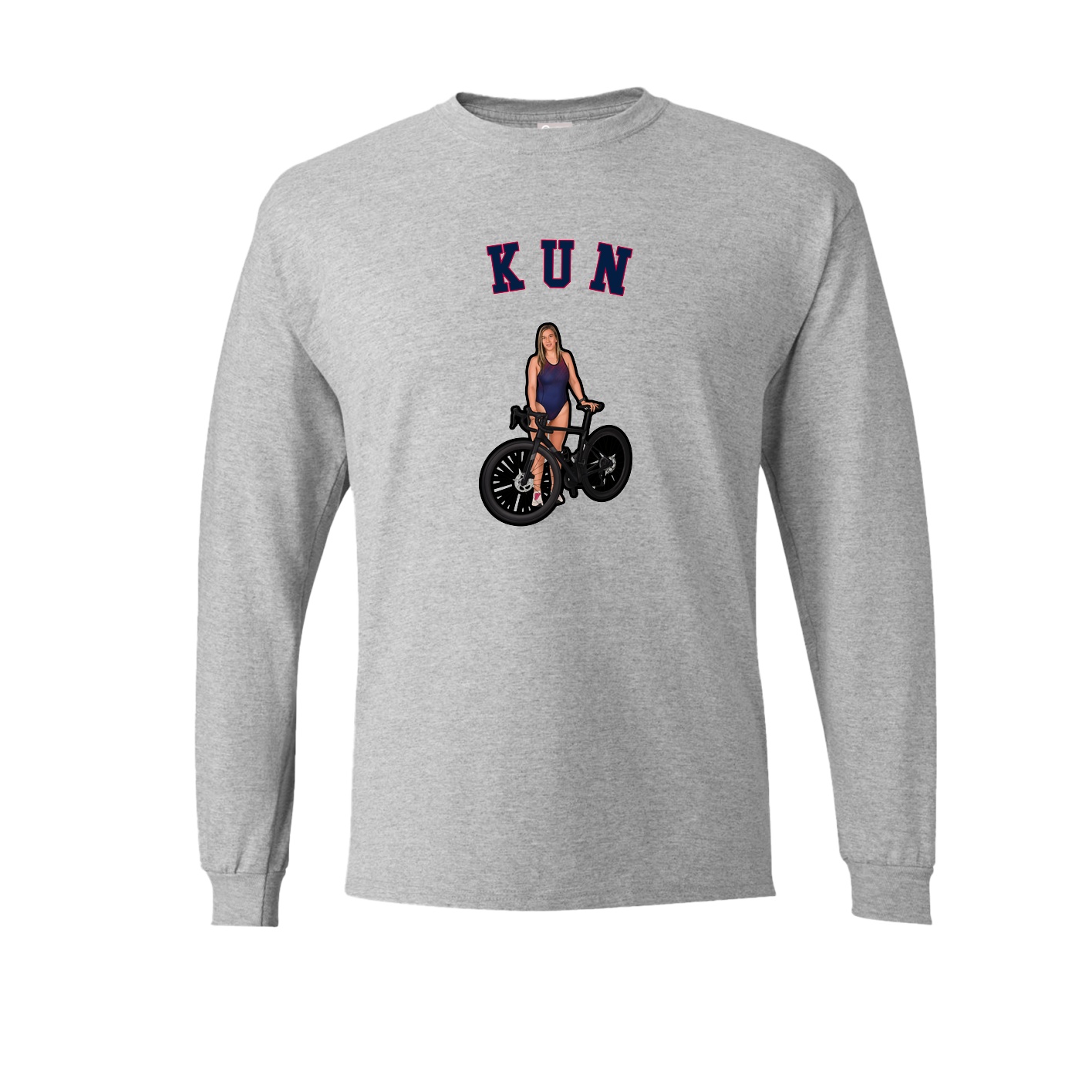 Long Sleeve Tee — Shirsey Arch in Grey