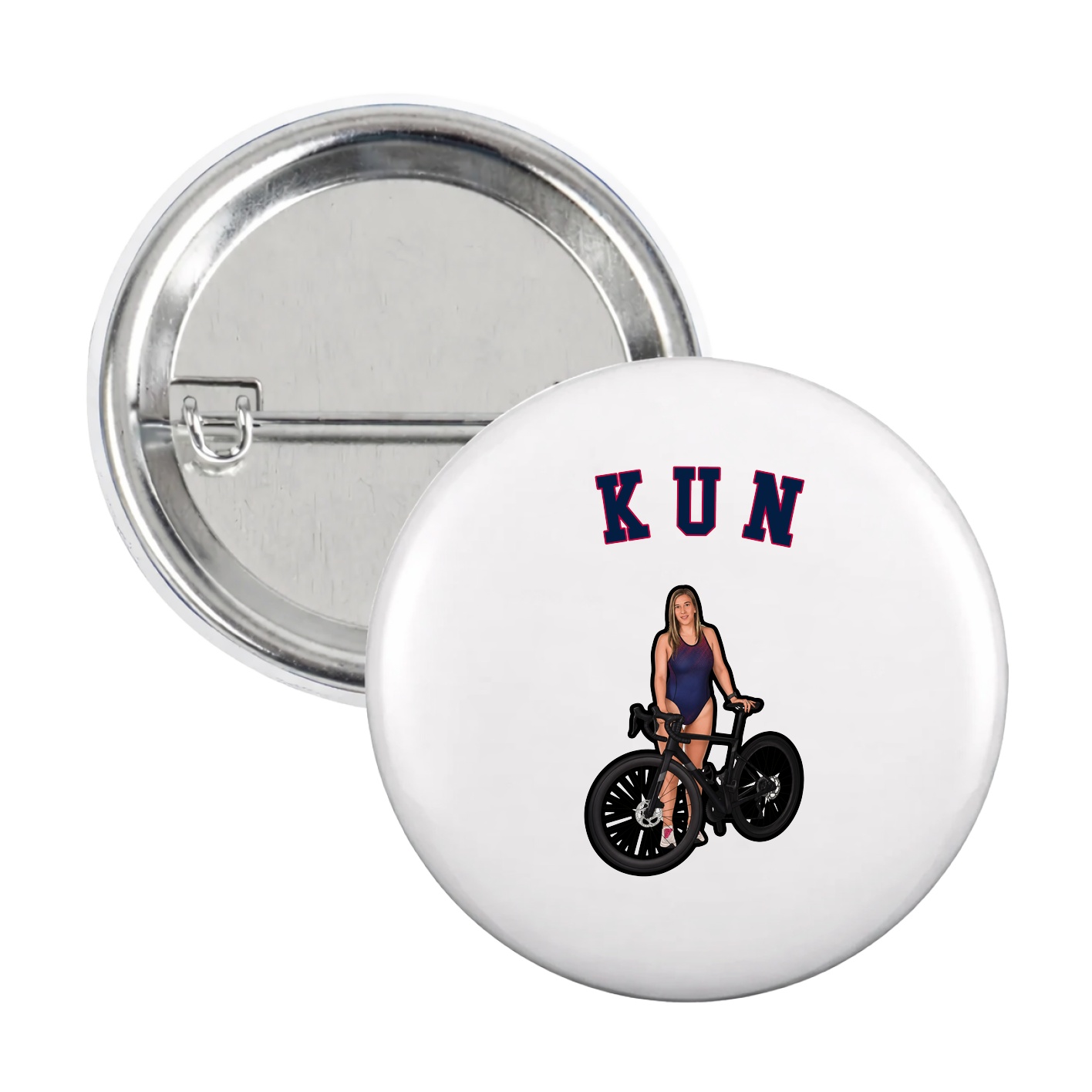 Game Day Button — Shirsey Arch in White