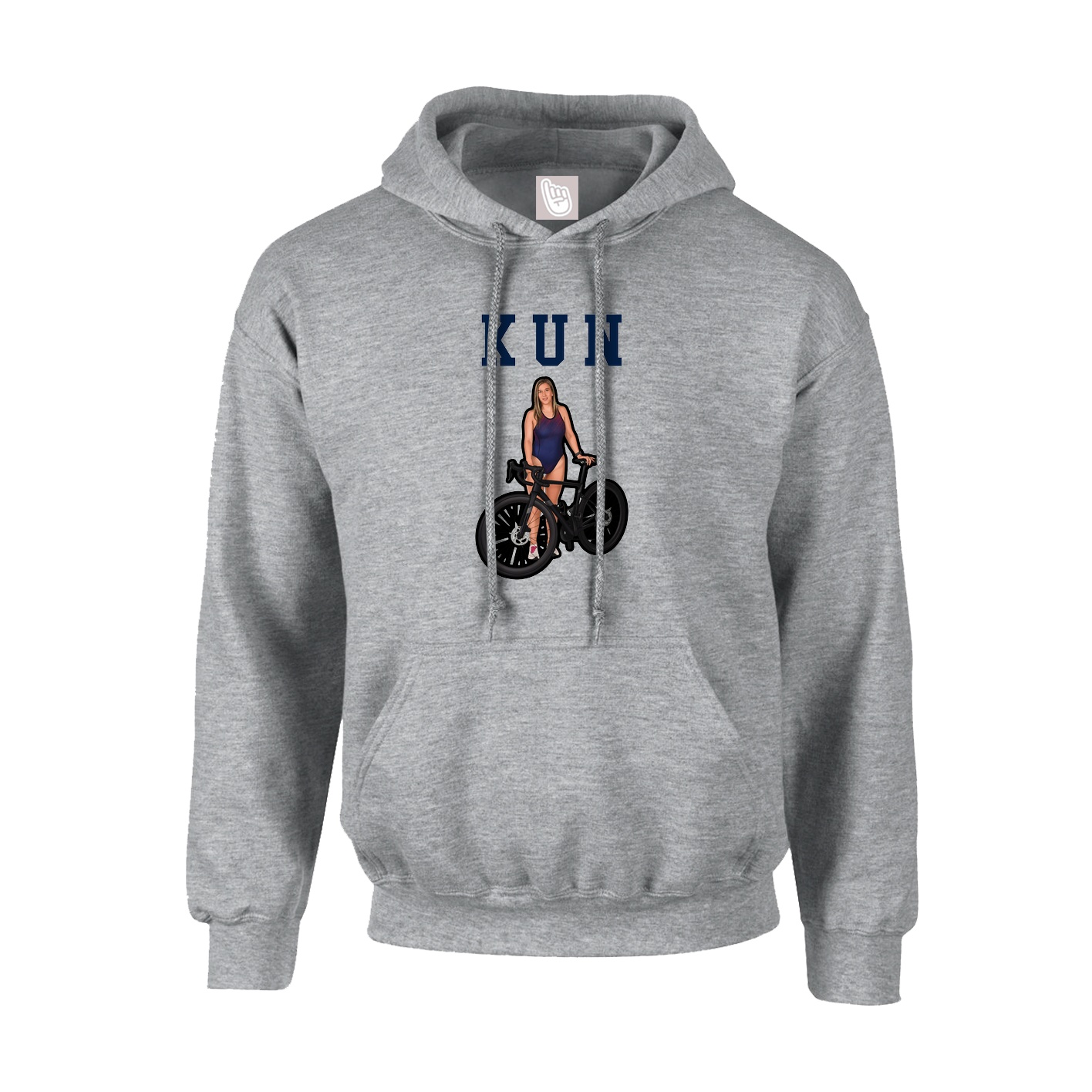 Hoodie — Shirsey in Grey