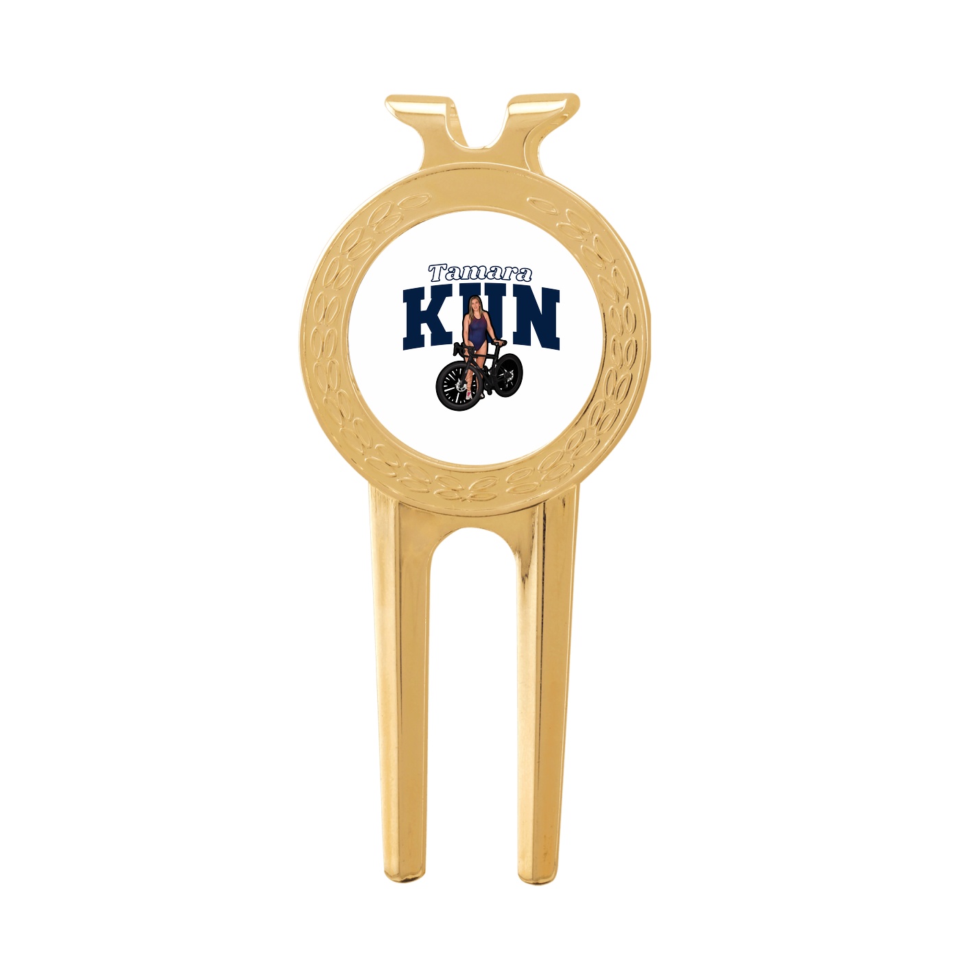 Divot Tool with Ball Marker — Name Arch in Classic