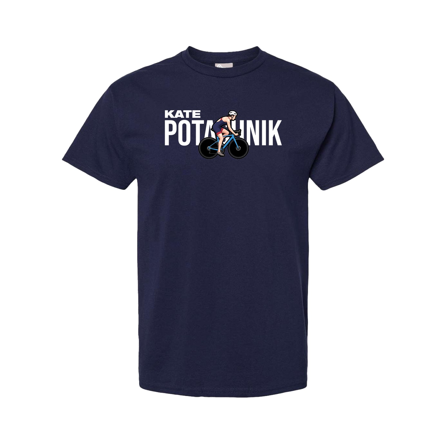 Youth Tee — Player Name in Navy