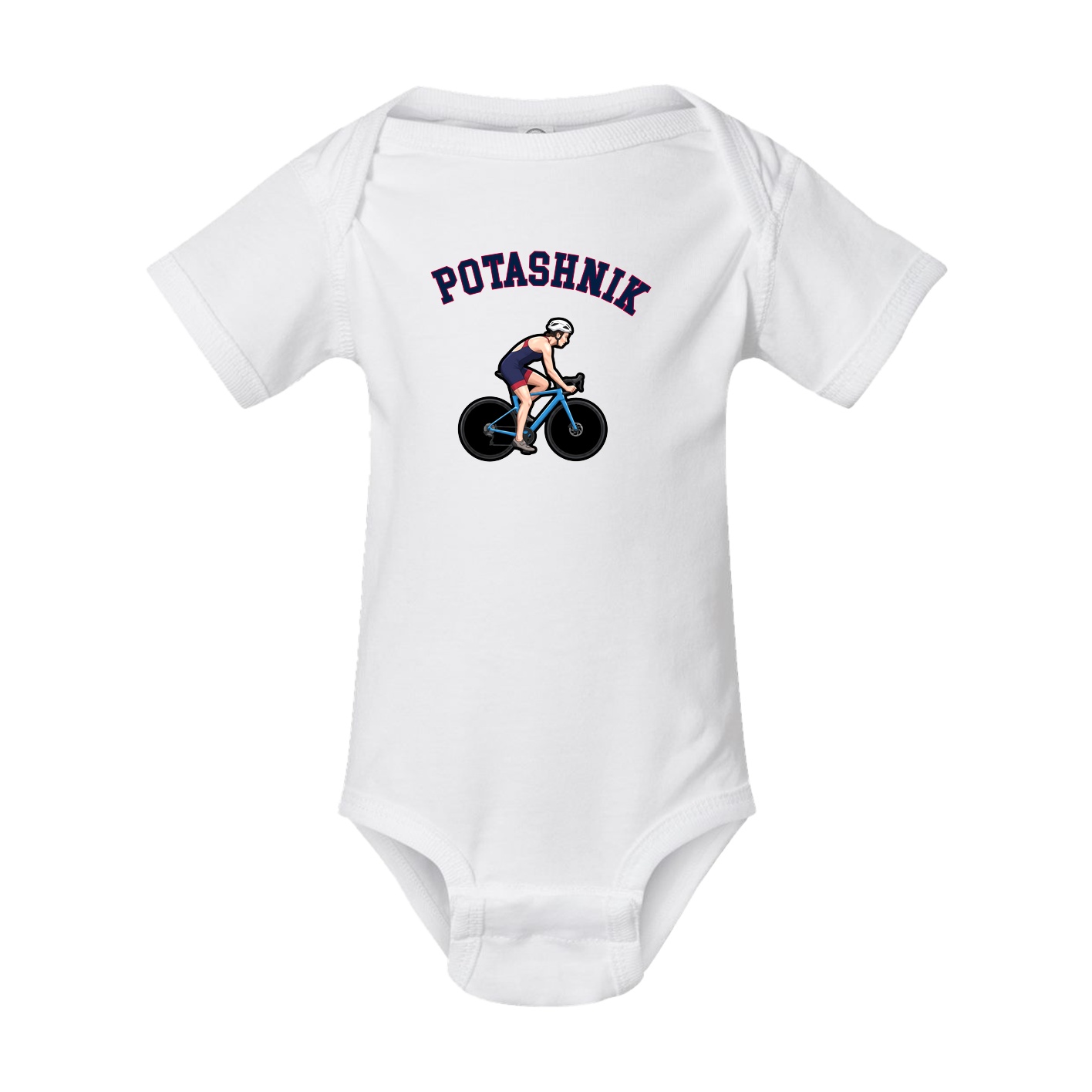 Baby Onesie — Shirsey Arch in White