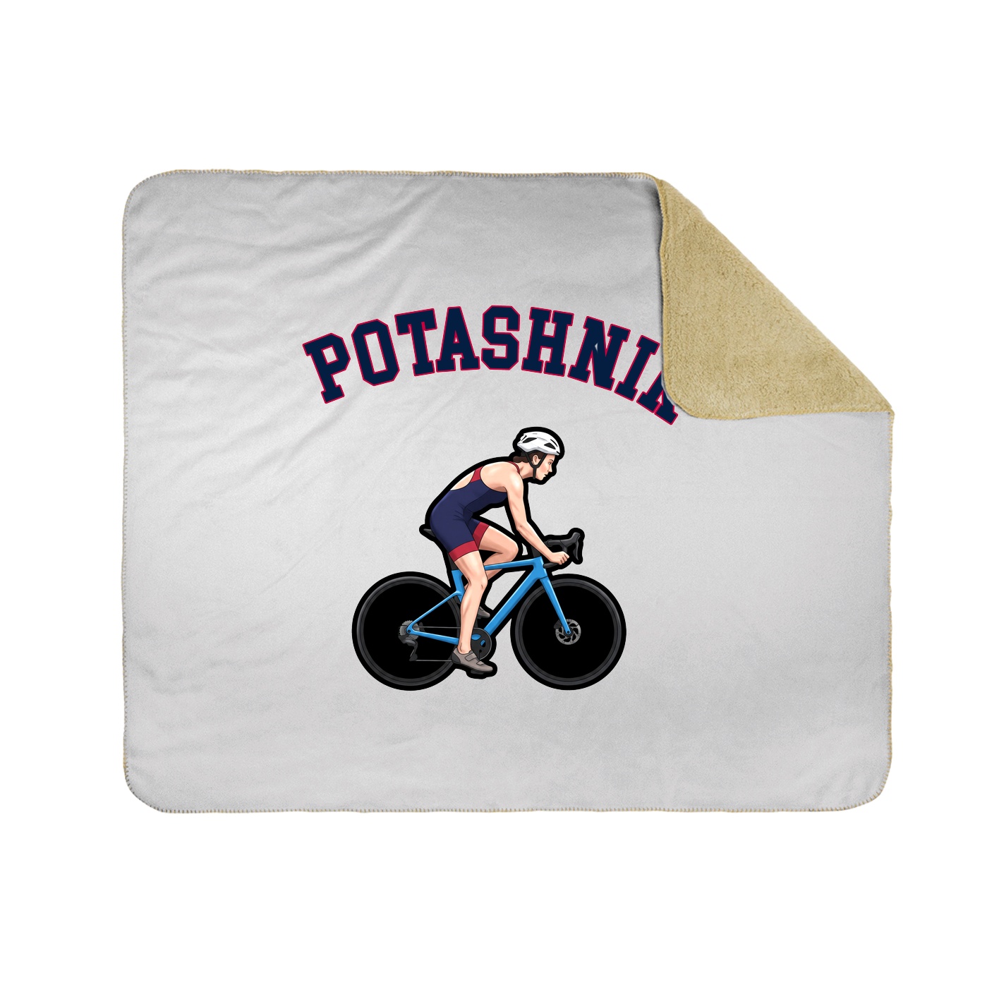 Throw Blanket — Shirsey Arch in White