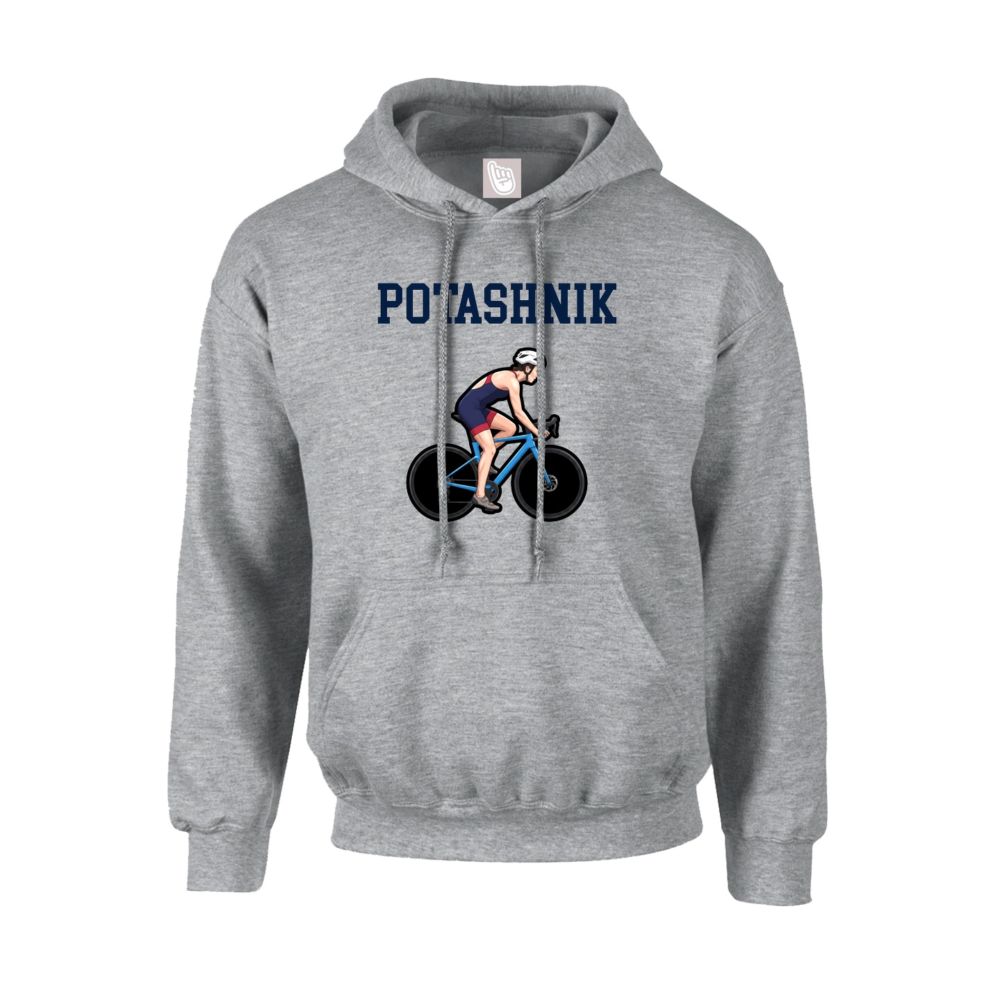 Hoodie — Shirsey in Grey