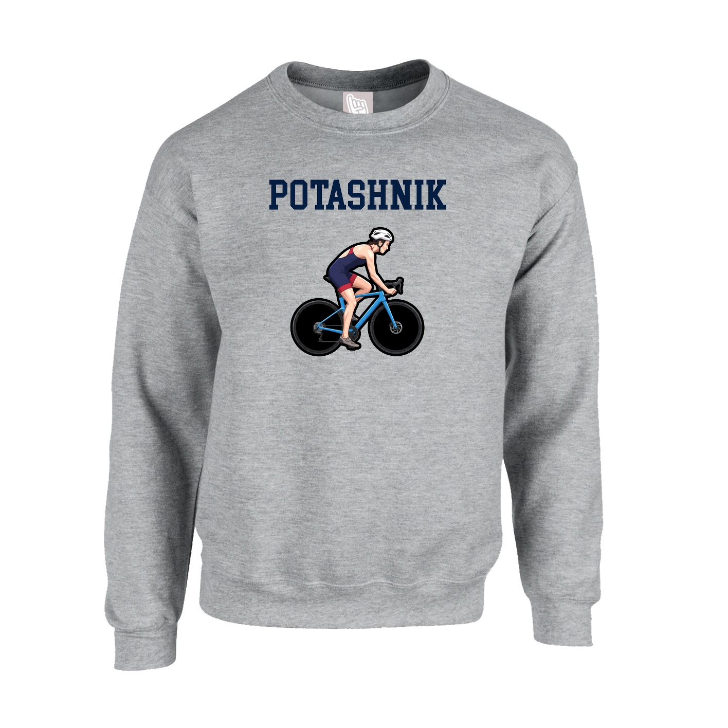 Fleece Crew — Shirsey in Grey