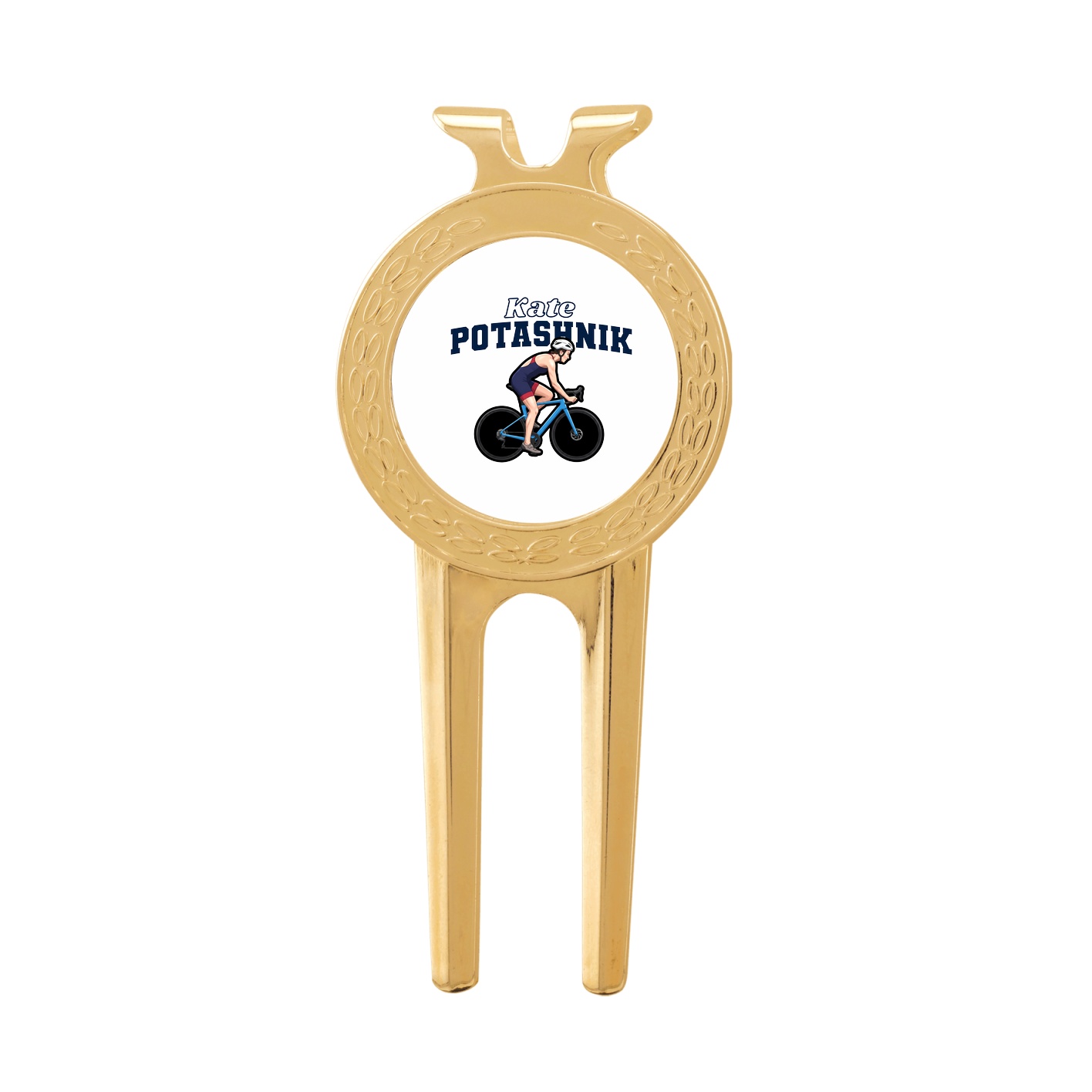 Divot Tool with Ball Marker — Name Arch in Classic