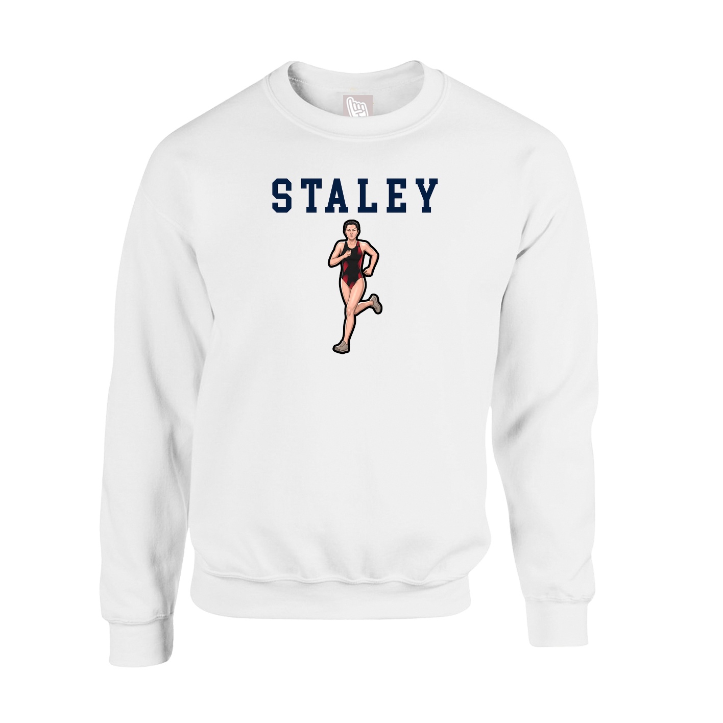 Fleece Crew — Shirsey in White