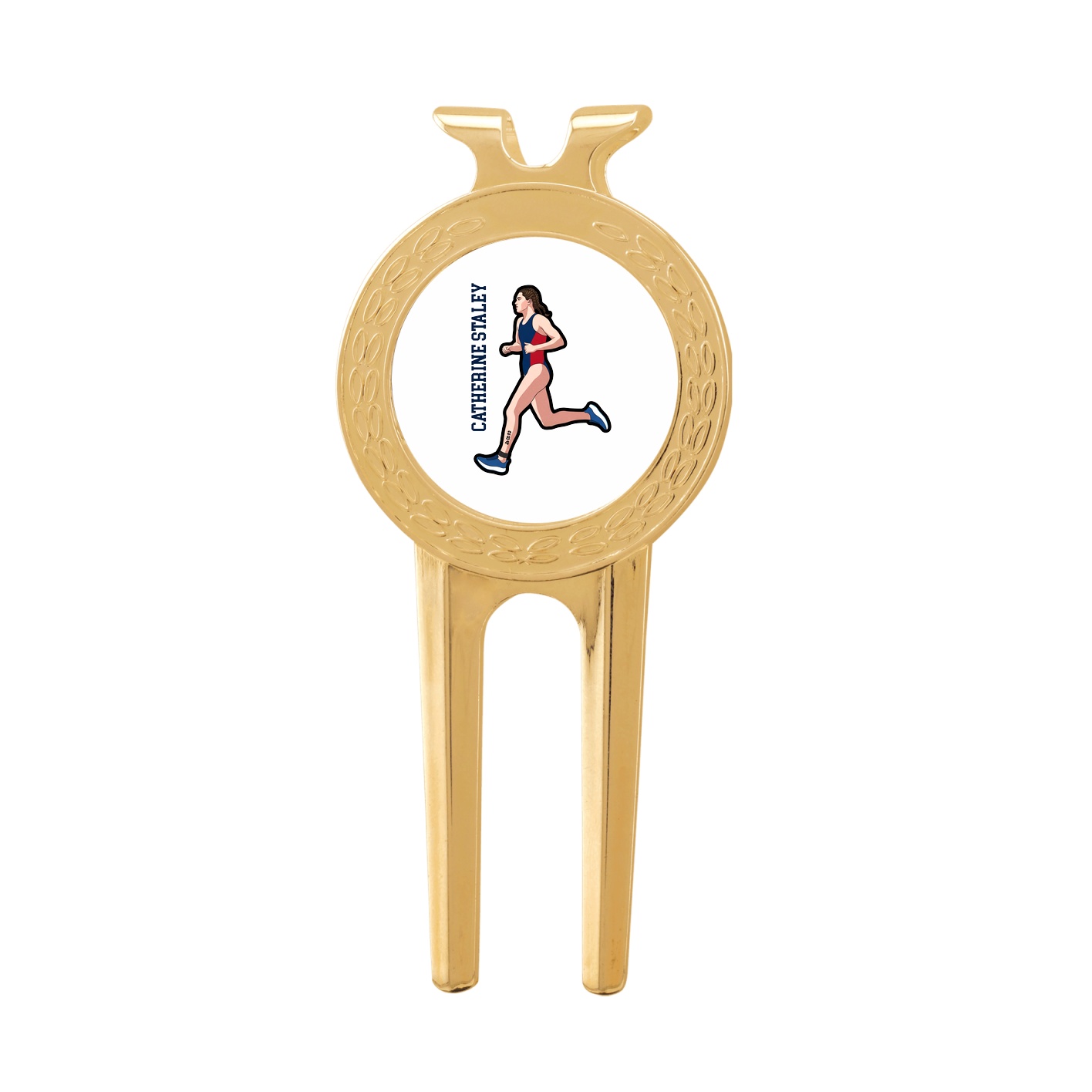 Divot Tool with Ball Marker — Name Vertical in Classic
