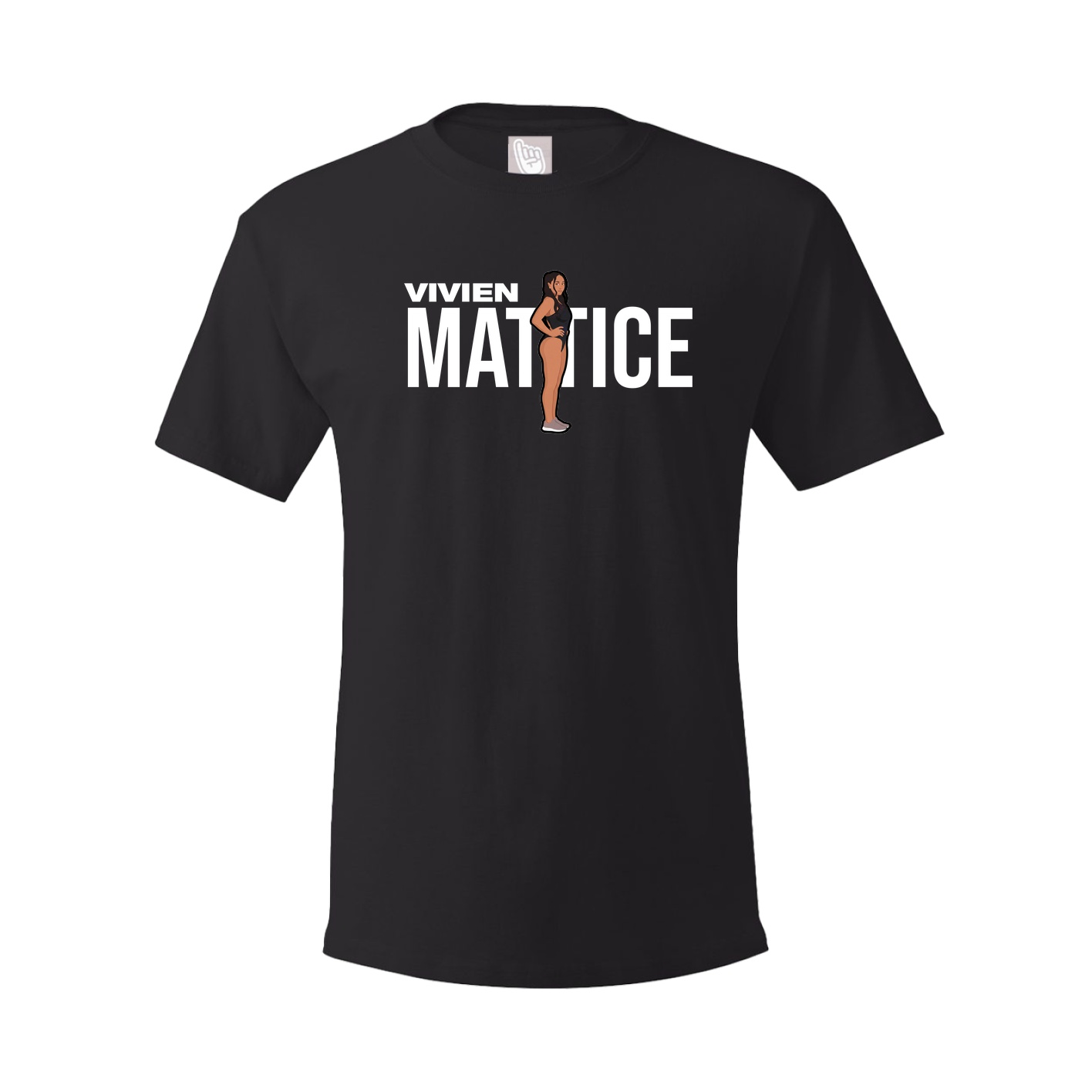 Tee — Player Name in Black