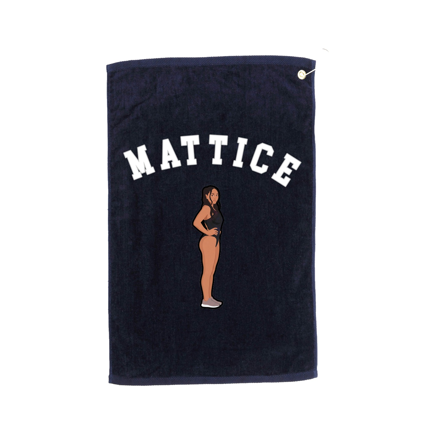 Golf Towel — Shirsey Arch in Navy