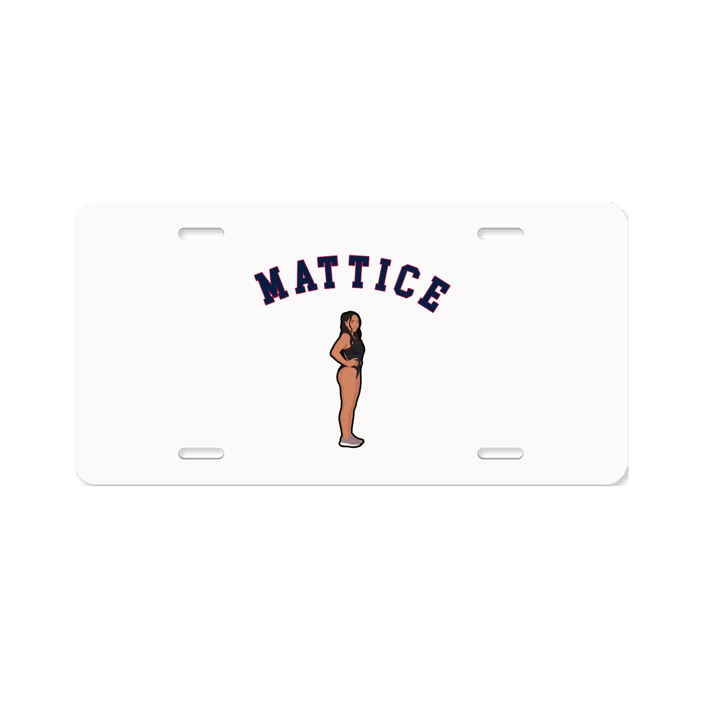 License Plate — Shirsey Arch in Classic