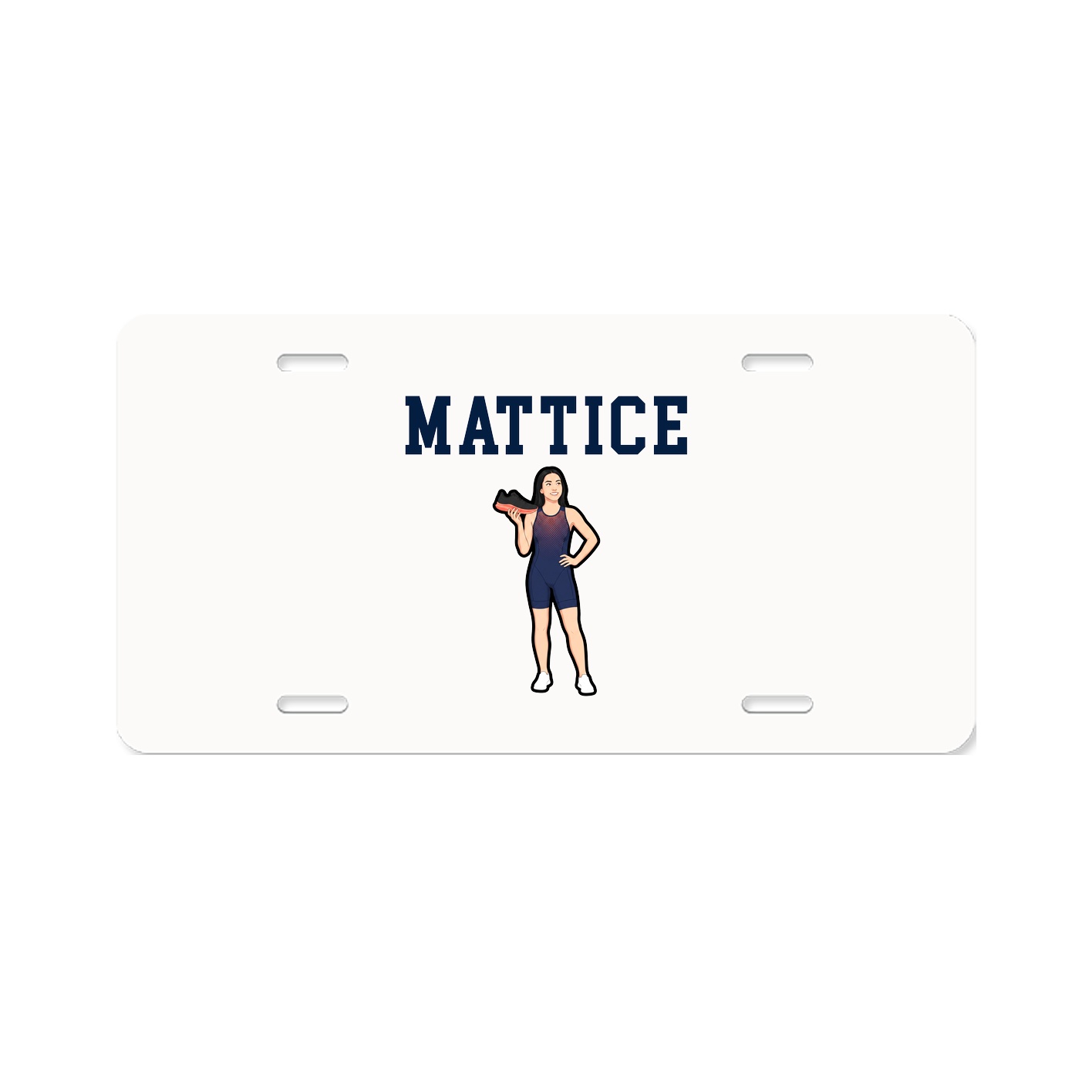 License Plate — Shirsey in Classic