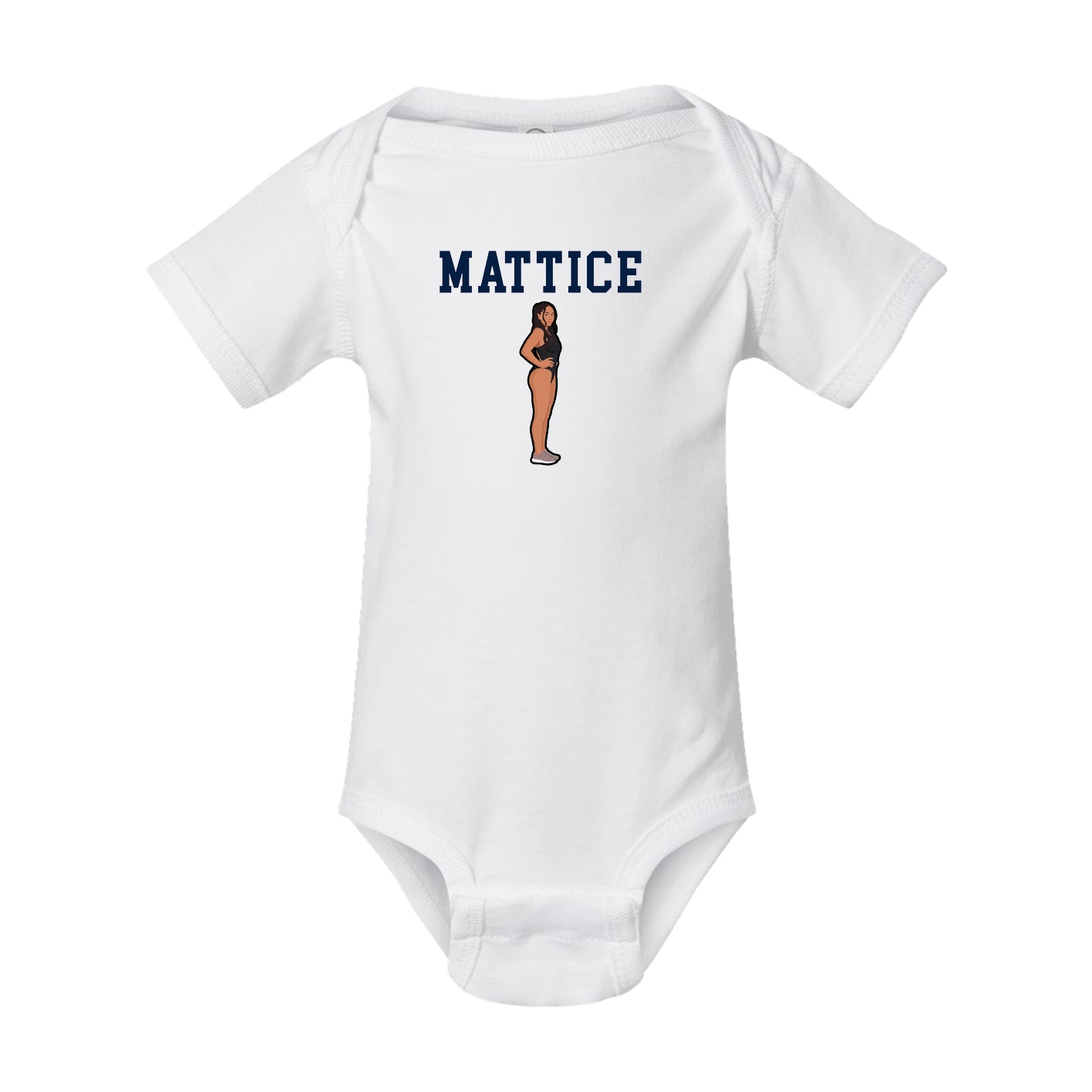 Baby Onesie — Shirsey in White