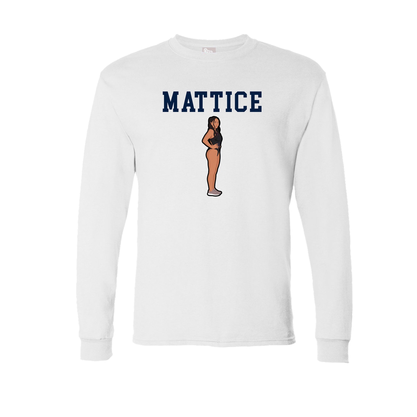 Long Sleeve Tee — Shirsey in White