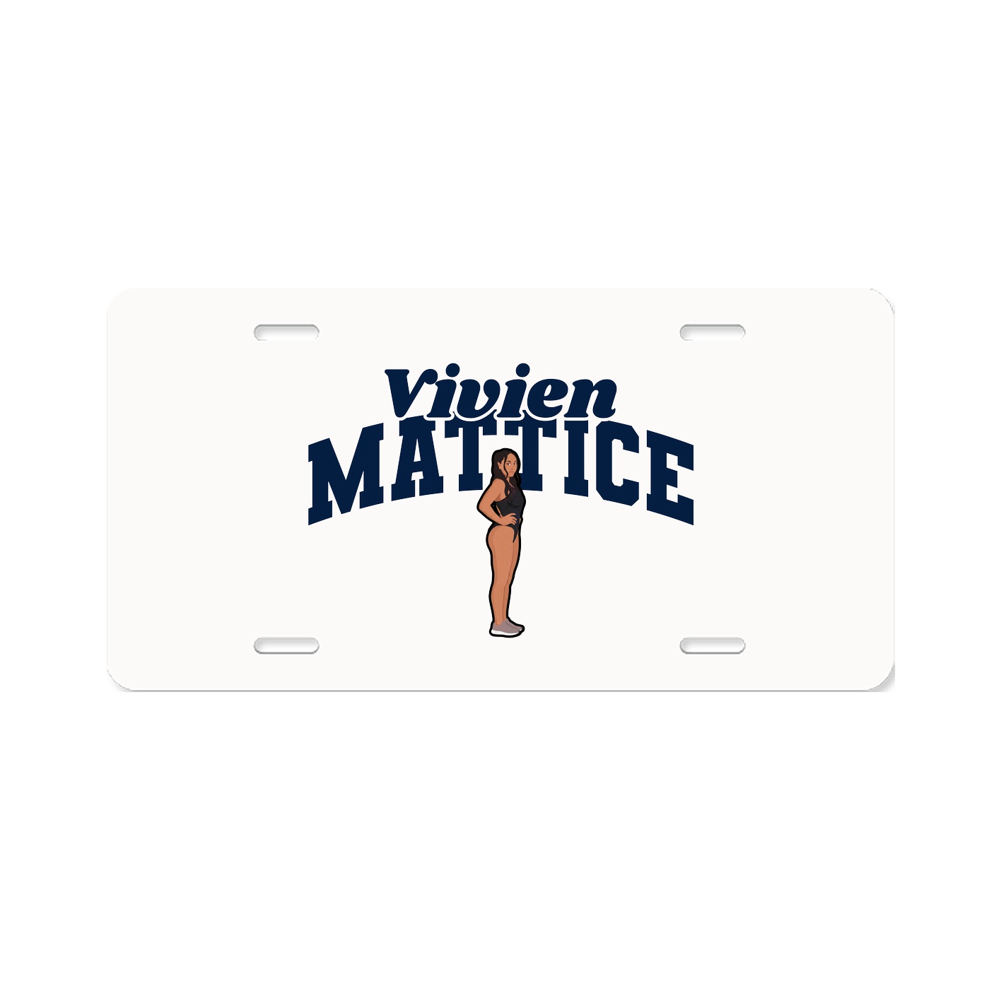 License Plate — Signature Arch in Classic